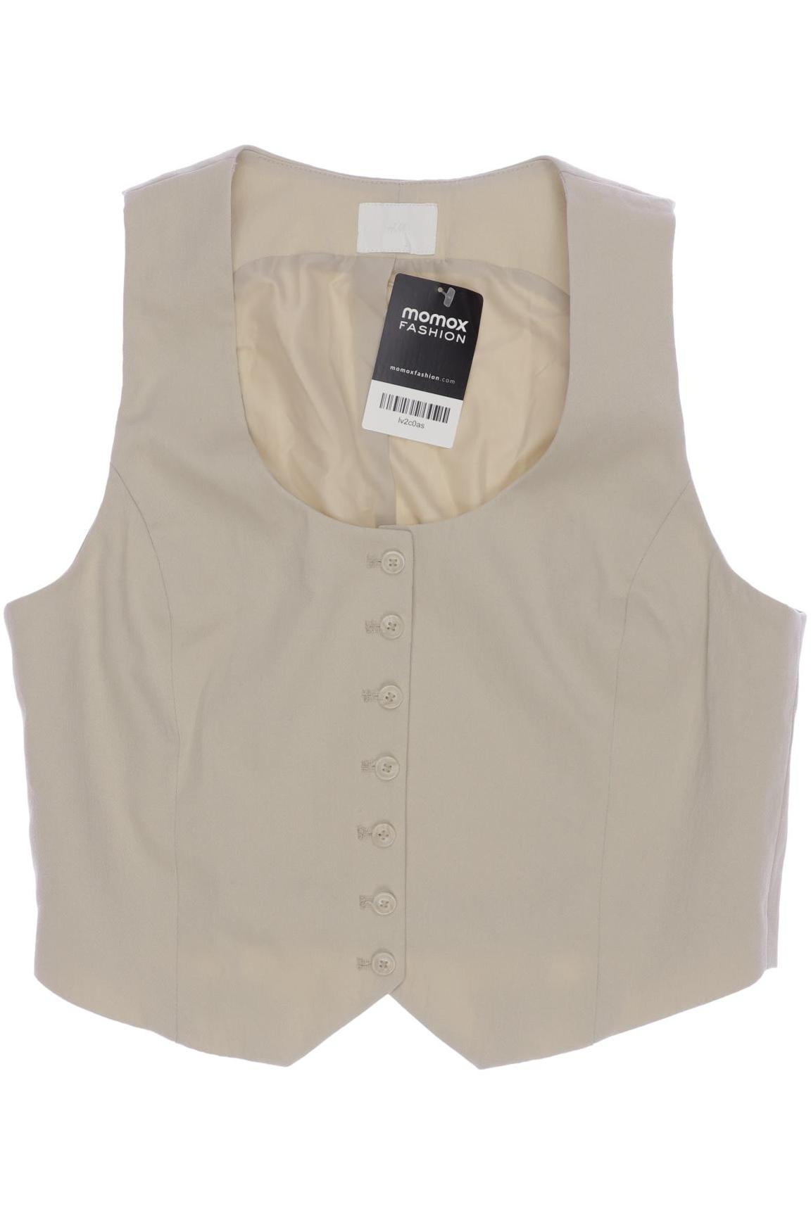 

H&M Damen Weste, beige, Gr. 36