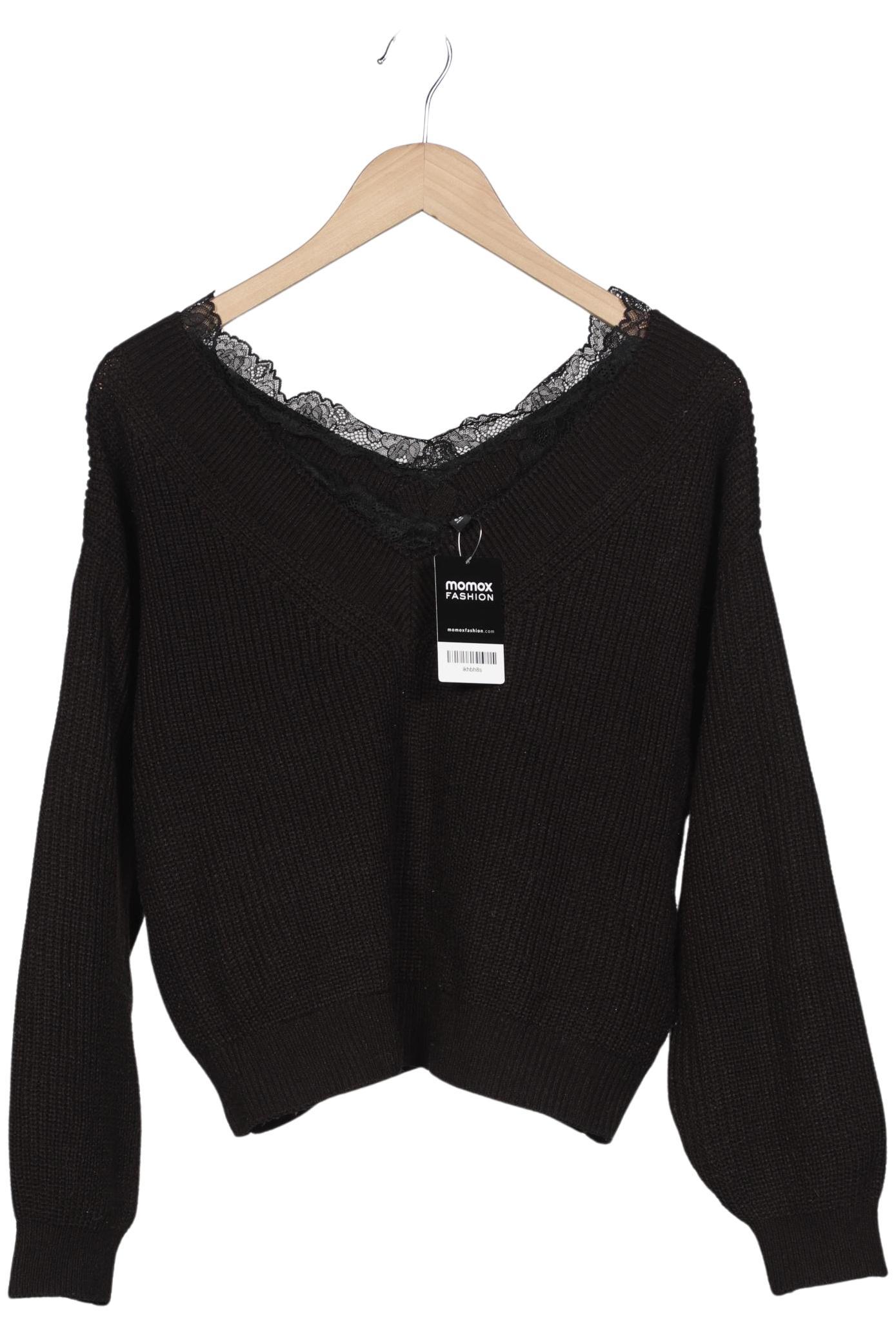

H&M Damen Pullover, schwarz, Gr. 36