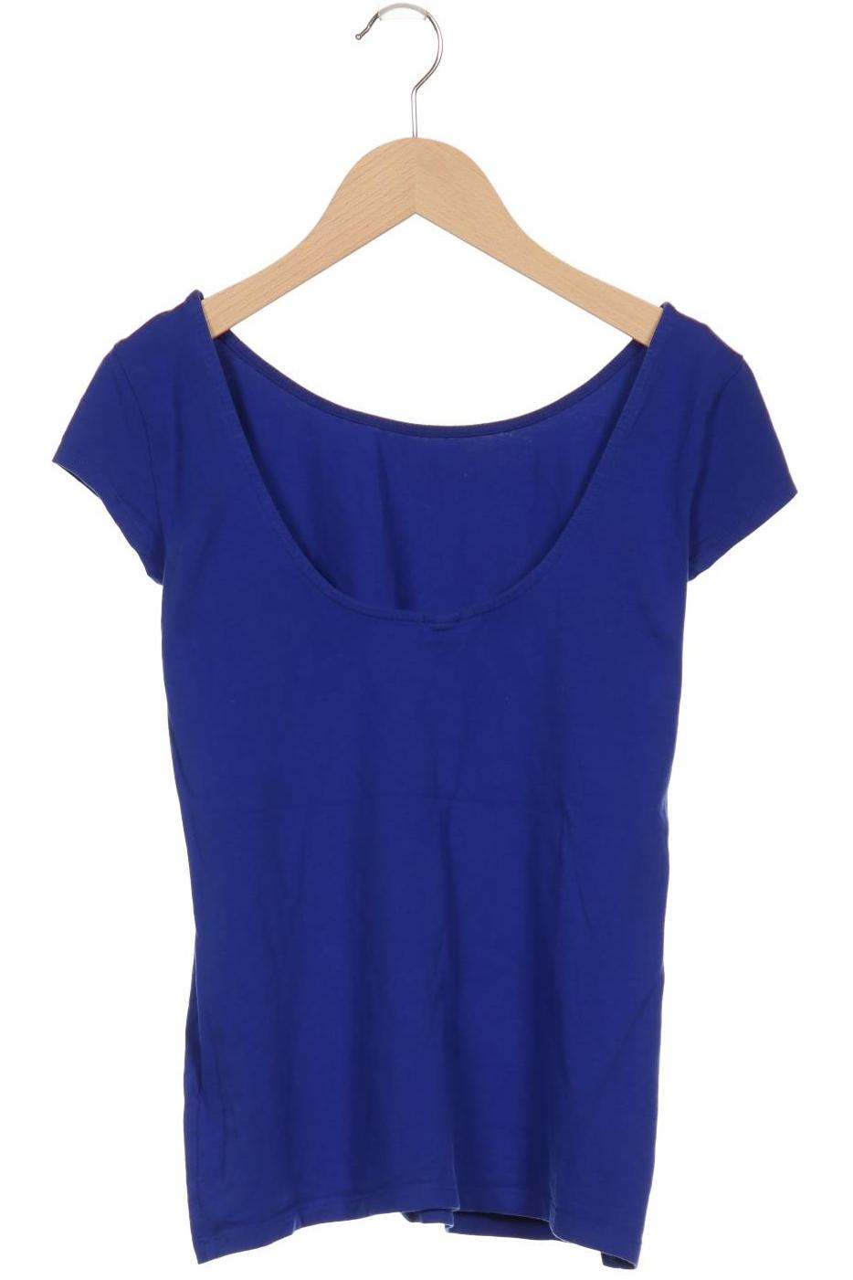 

H&M Damen T-Shirt, blau, Gr. 36