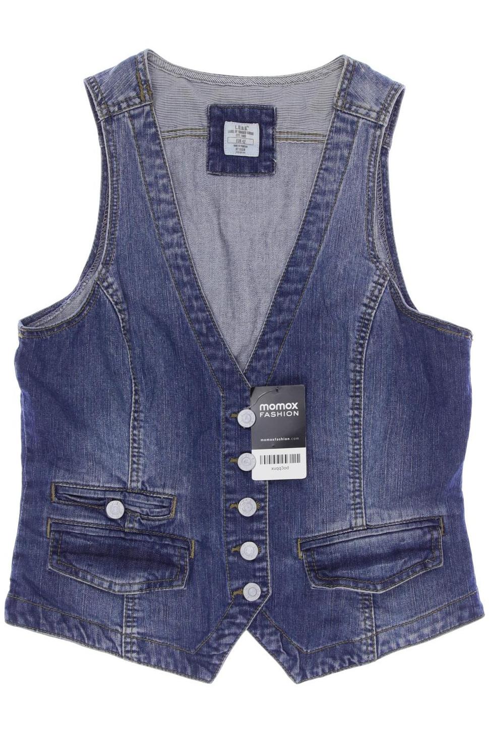 

H&M Damen Weste, blau, Gr. 42