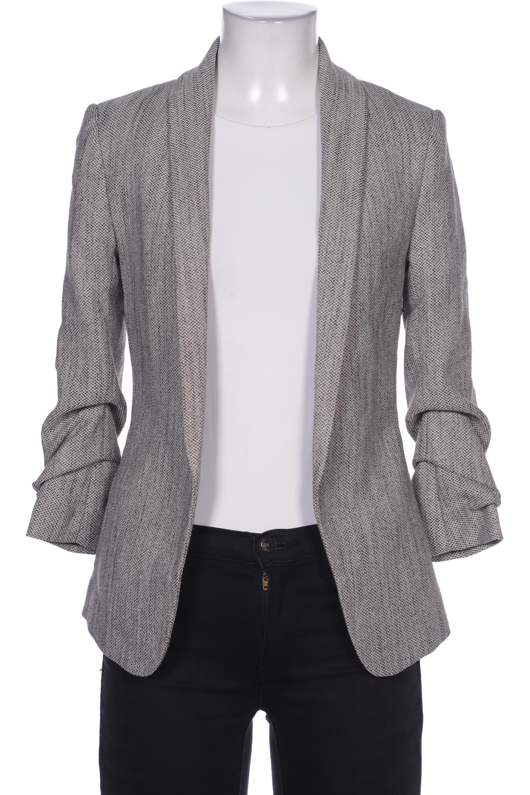 

H&M Damen Blazer, grau, Gr. 34