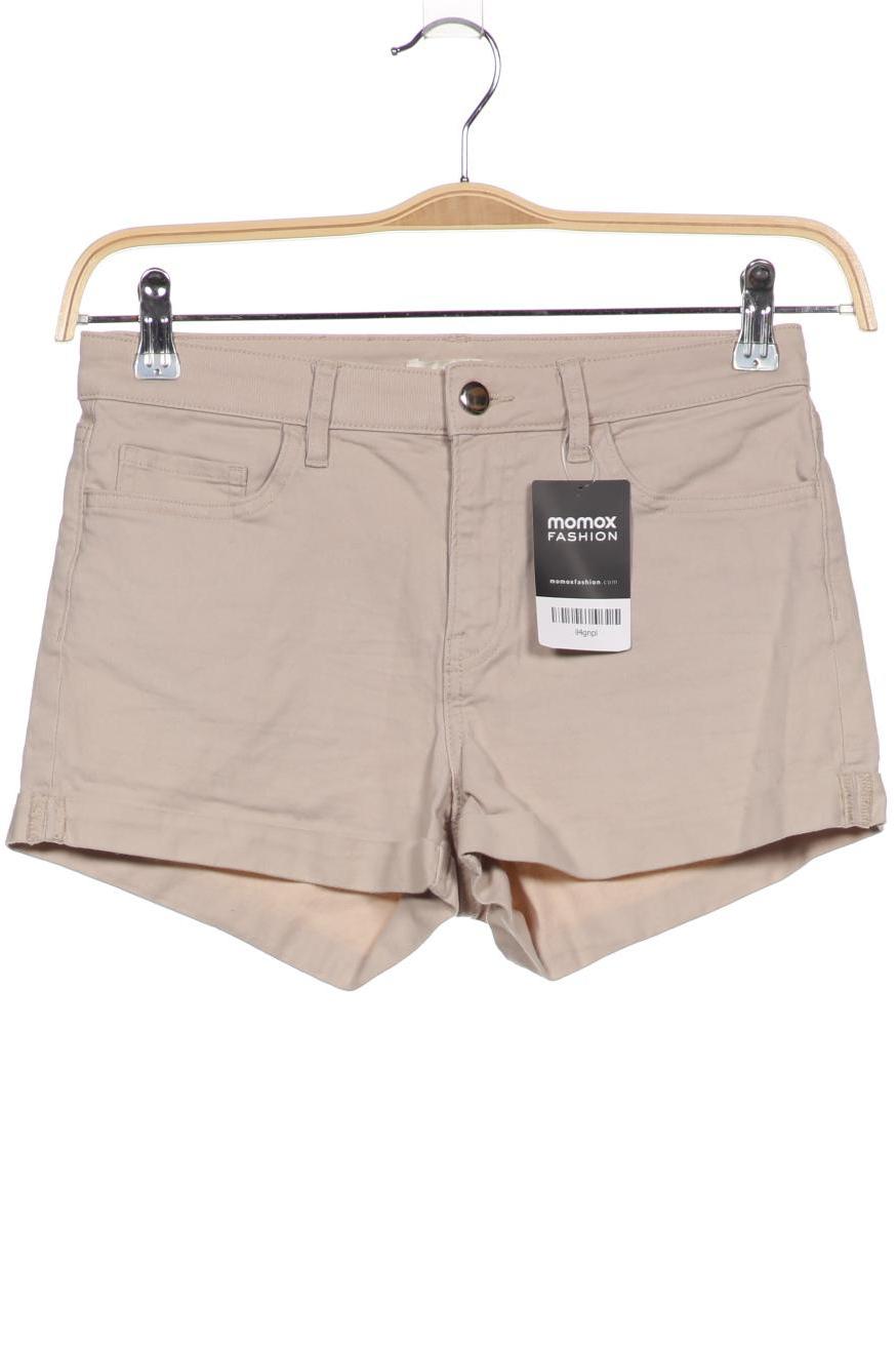 

H&M Damen Shorts, beige, Gr. 36