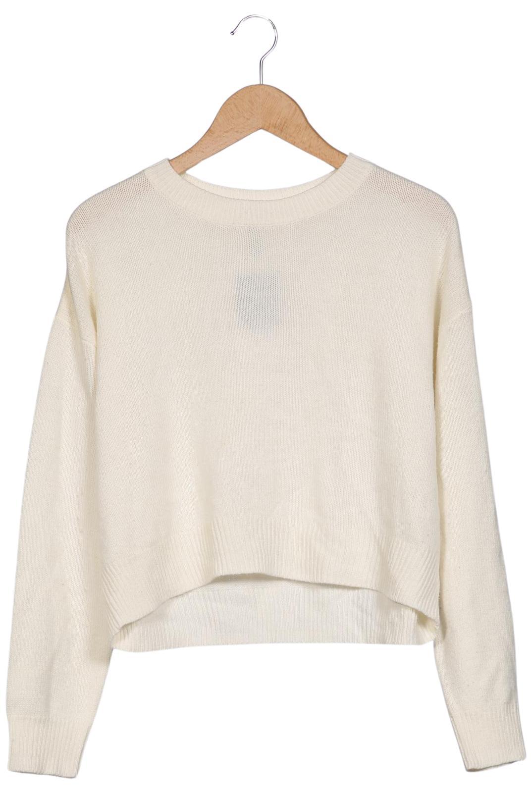 

H&M Damen Pullover, cremeweiß, Gr. 36