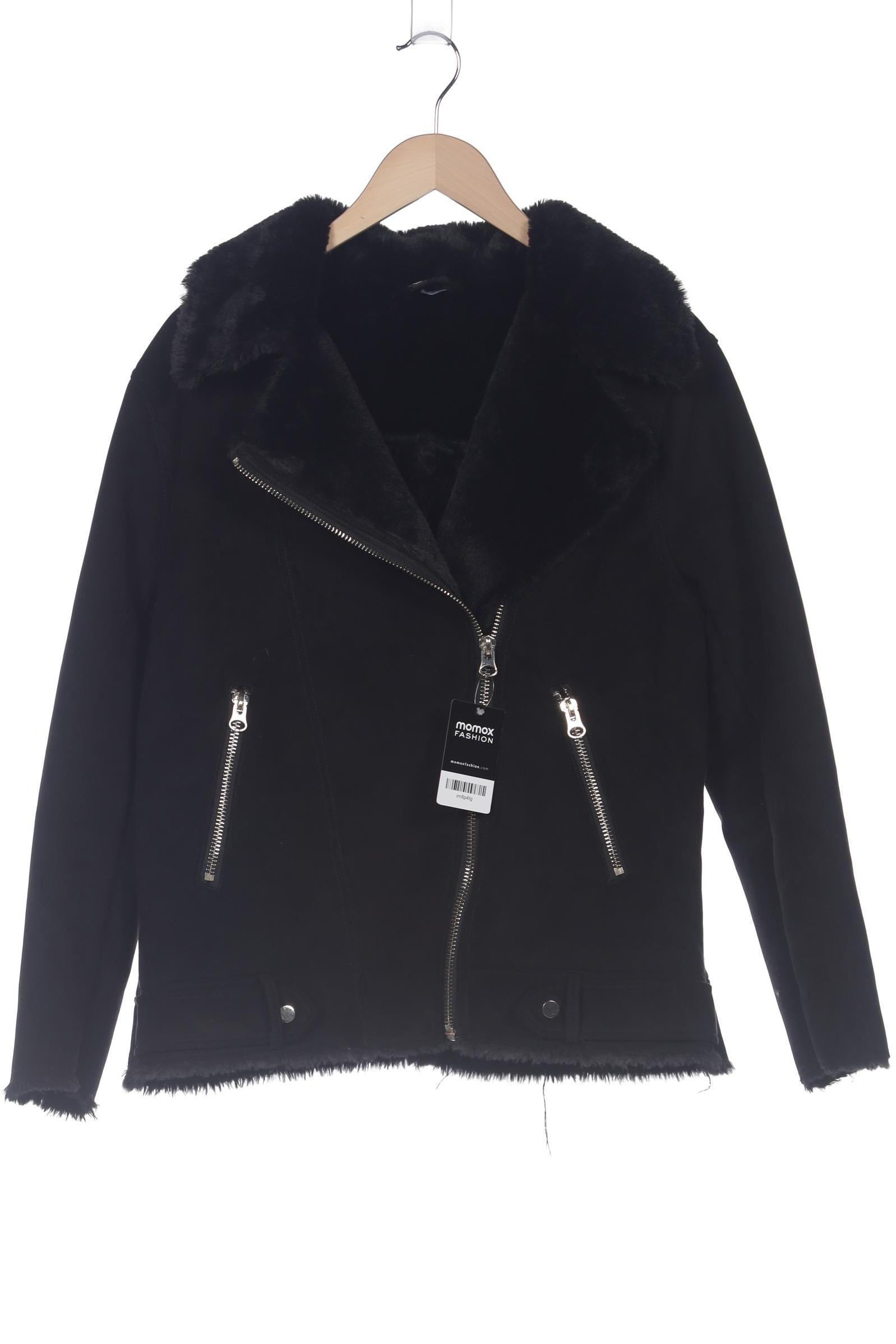 

H&M Damen Jacke, schwarz, Gr. 44