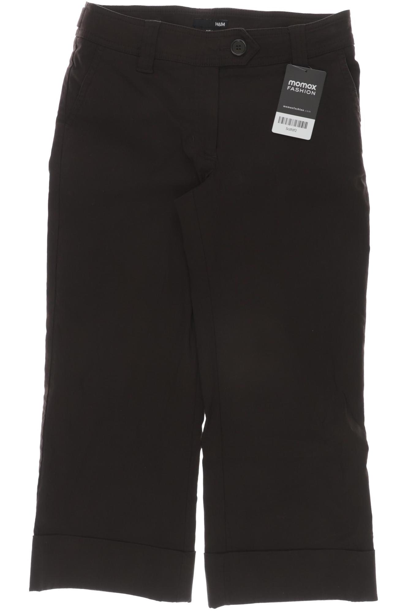

H&M Damen Stoffhose, braun, Gr. 36