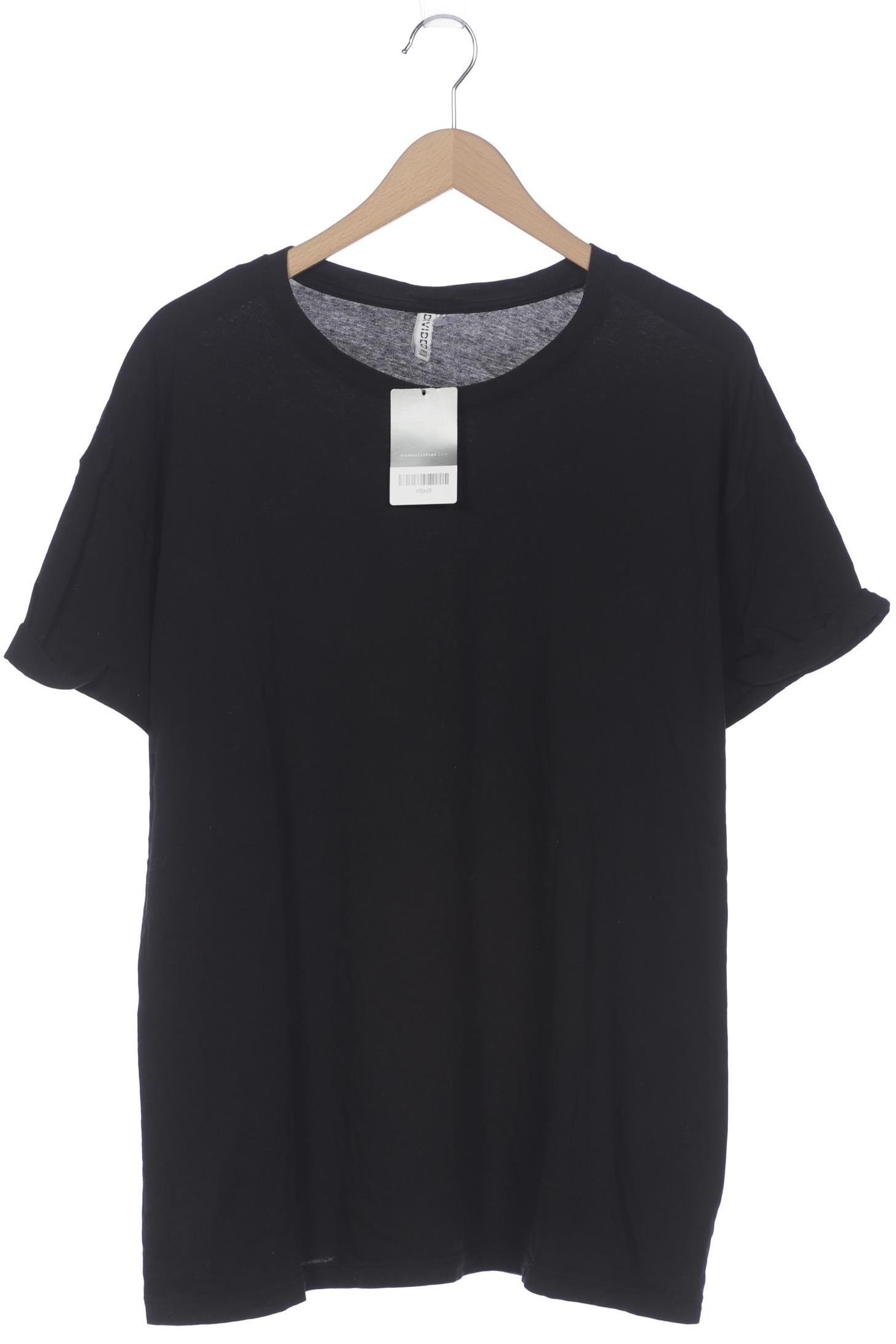

H&M Damen T-Shirt, schwarz, Gr. 44