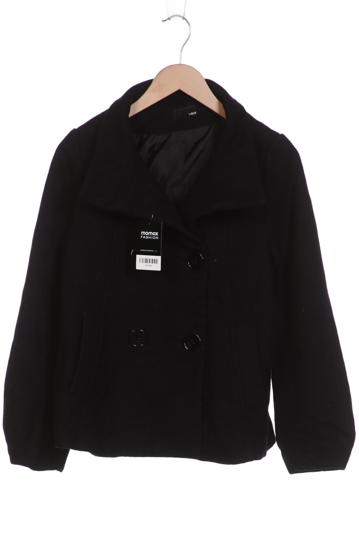 

H&M Damen Jacke, schwarz, Gr. 36