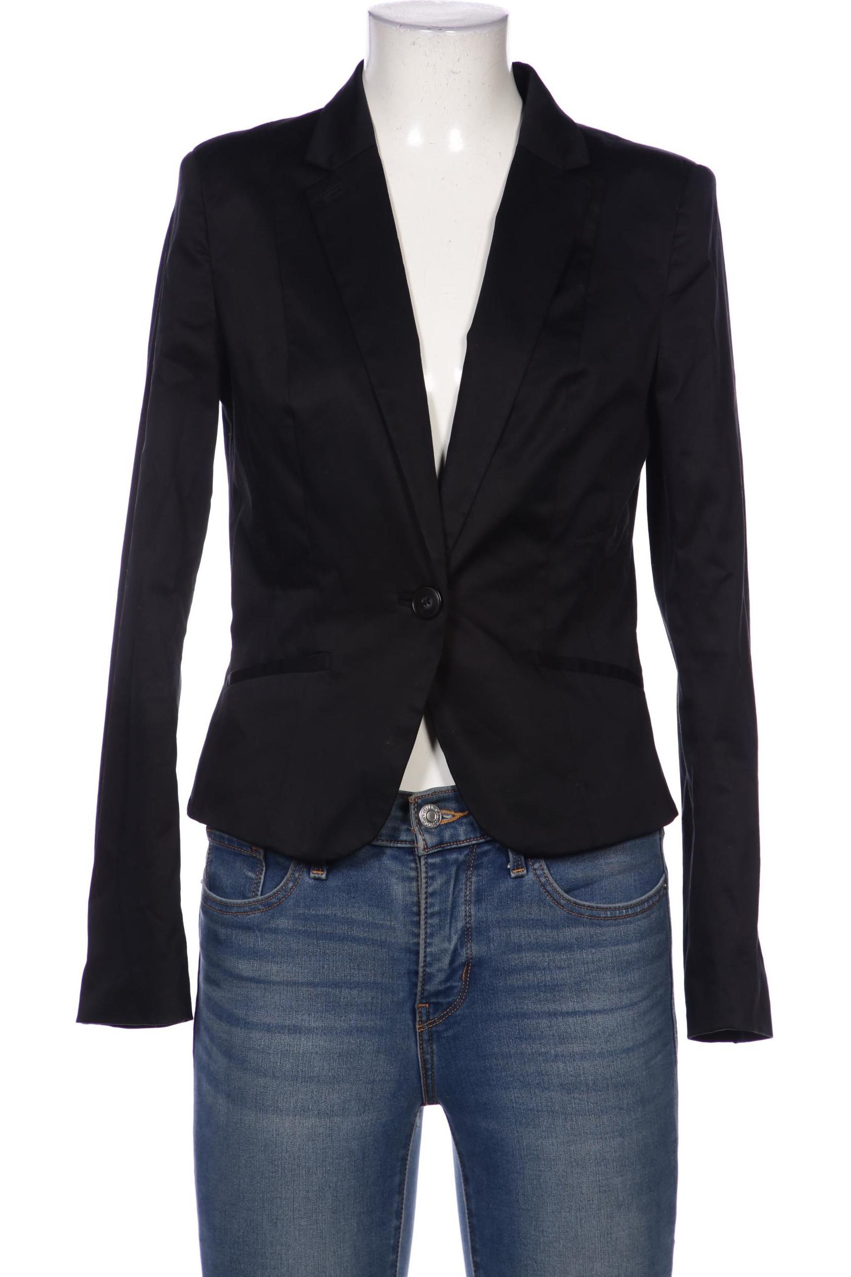 

H&M Damen Blazer, schwarz, Gr. 36
