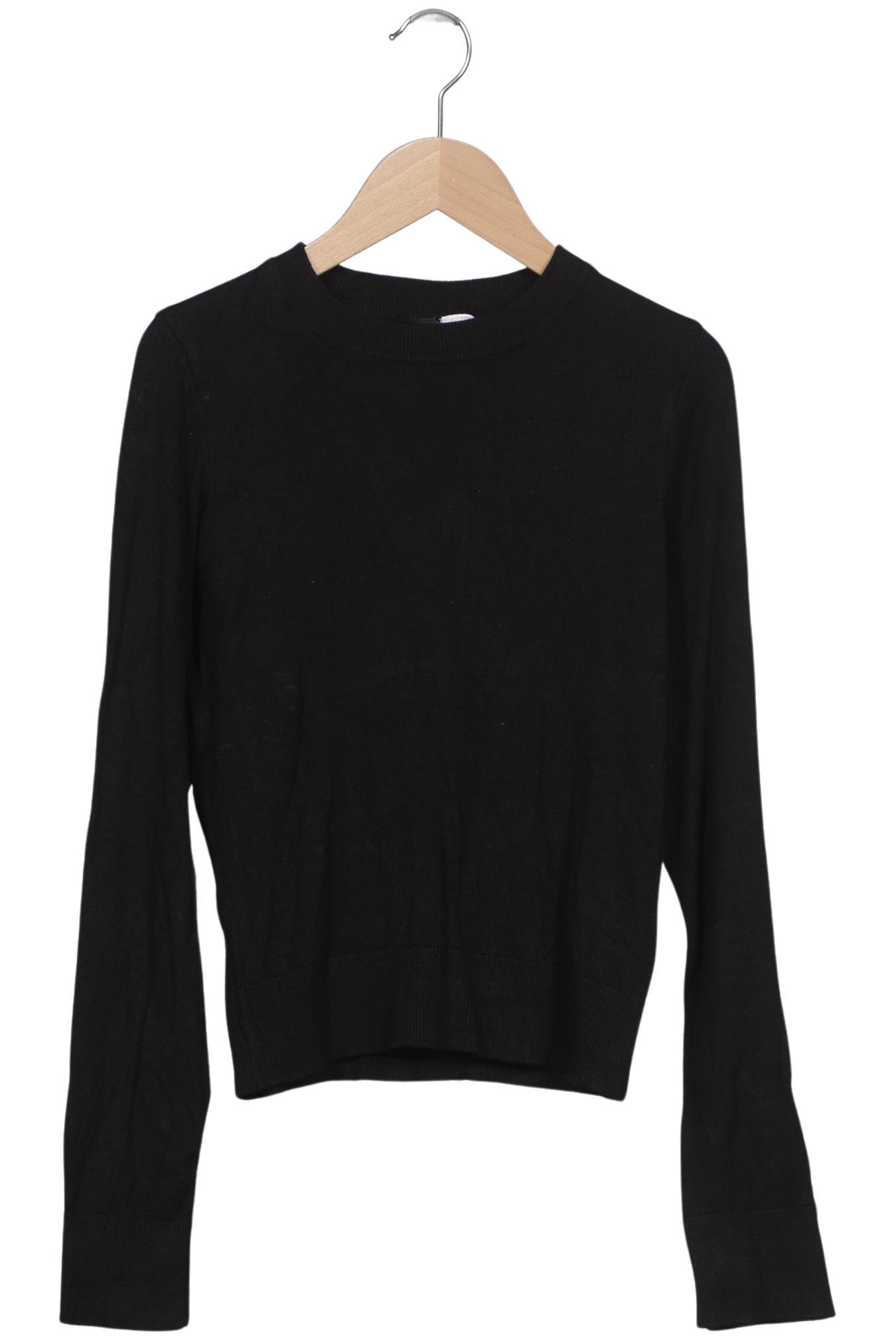 

H&M Damen Pullover, schwarz, Gr. 34