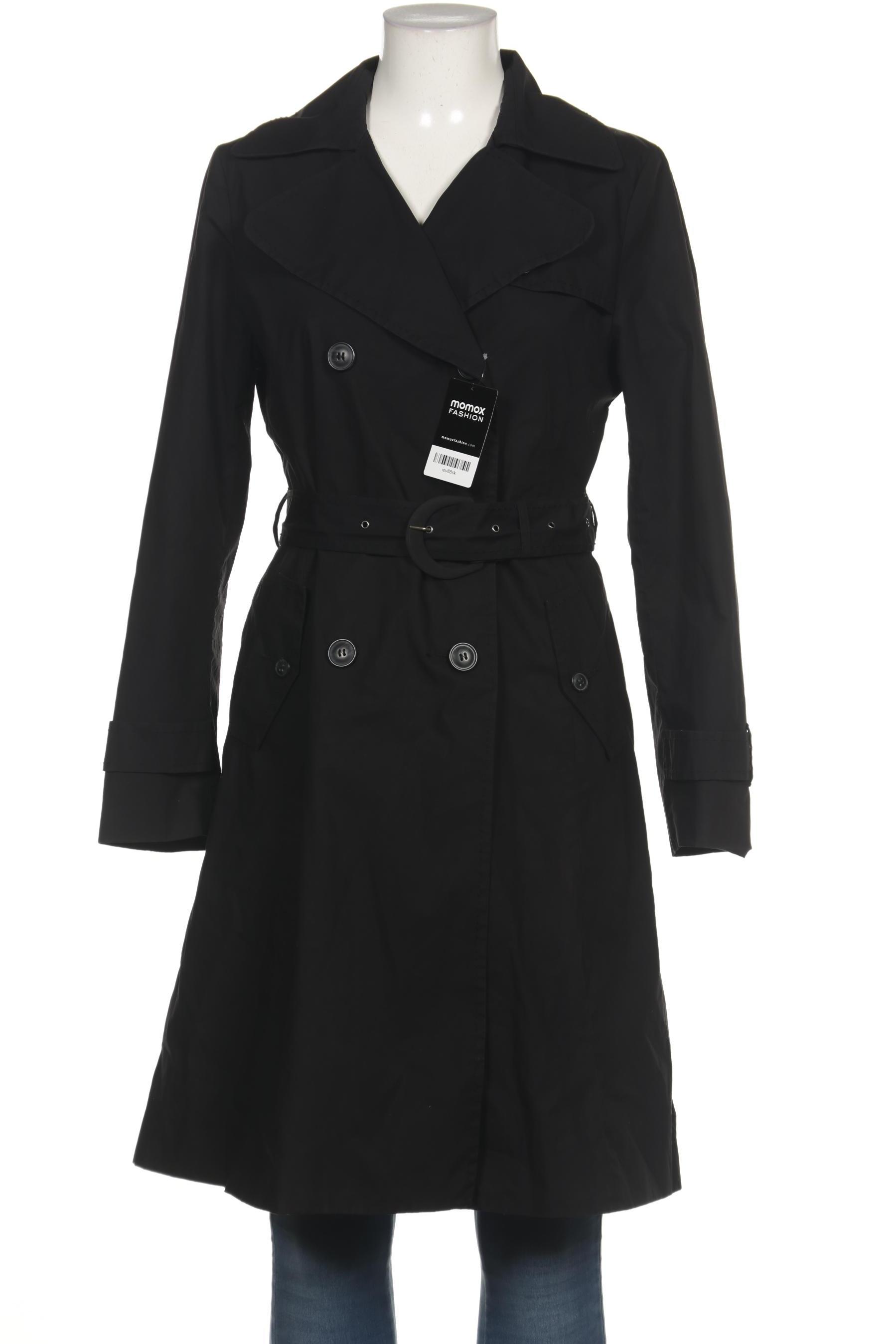 

H&M Damen Mantel, schwarz, Gr. 38
