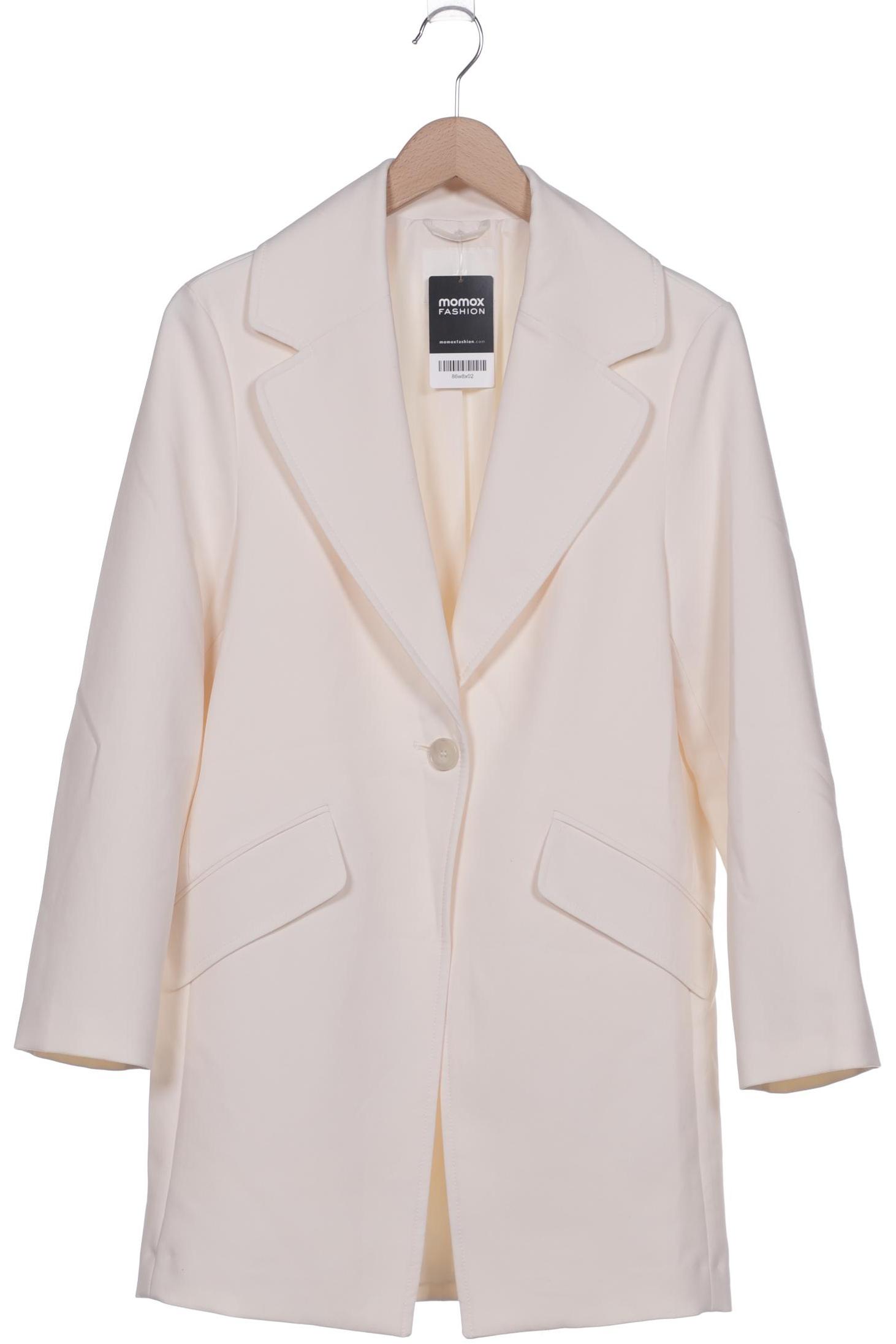

H&M Damen Mantel, cremeweiß, Gr. 34