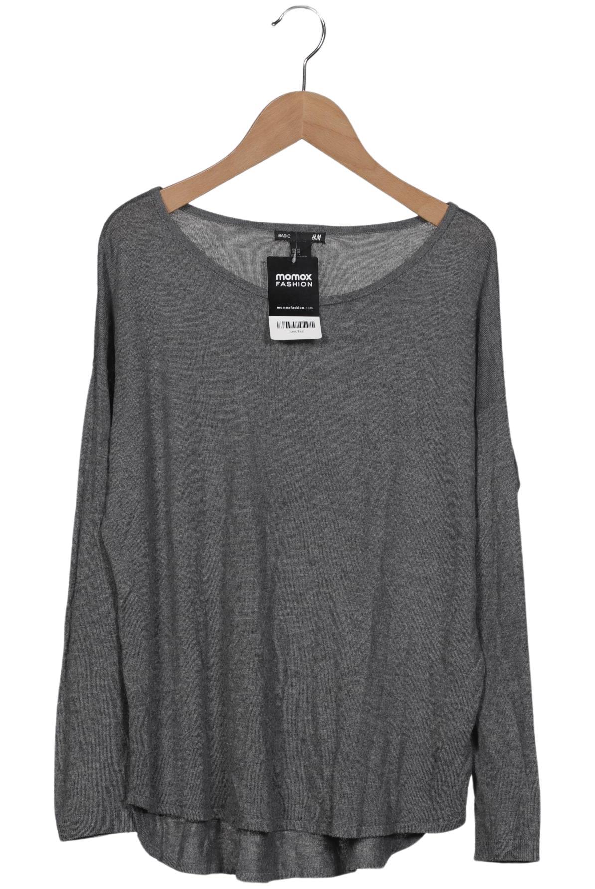 

H&M Damen Pullover, grau, Gr. 34
