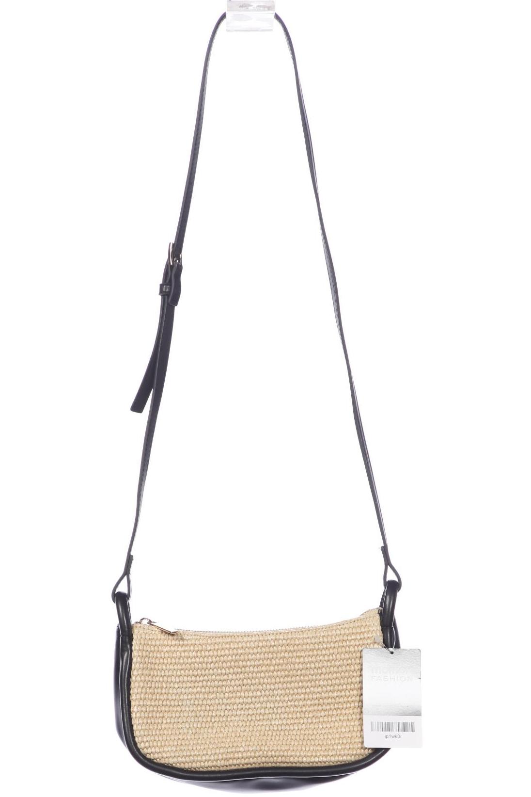 

H&M Damen Handtasche, beige, Gr.