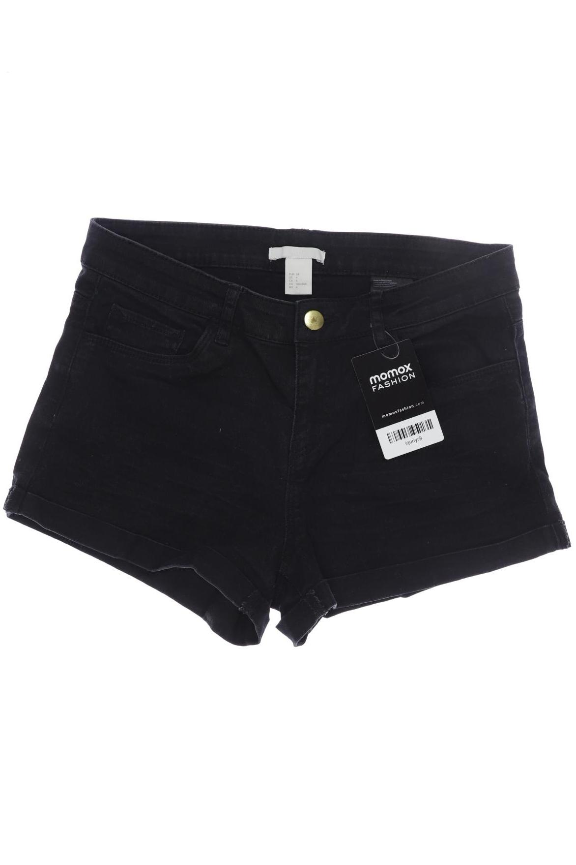 

H&M Damen Shorts, schwarz, Gr. 34
