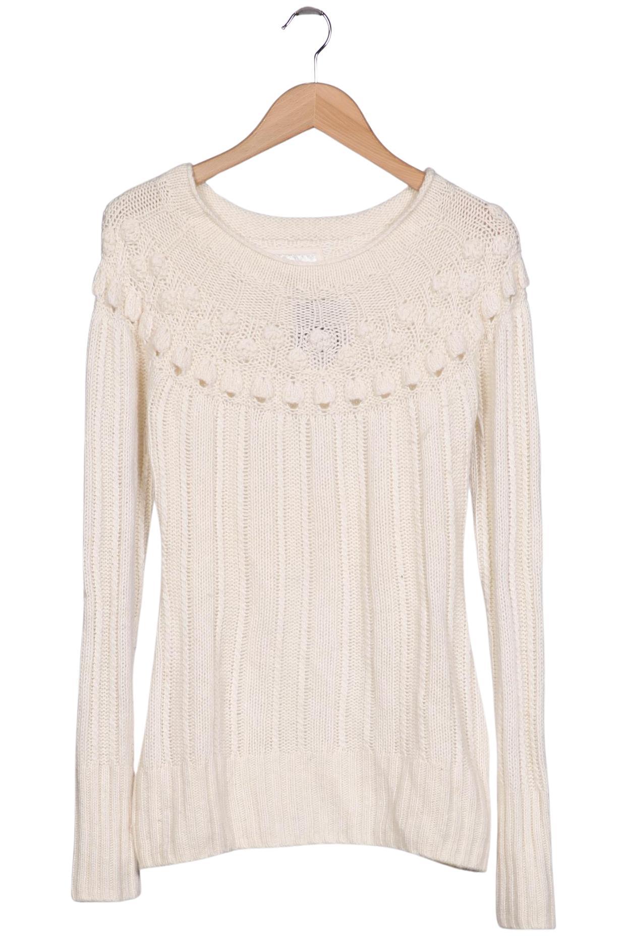 

H&M Damen Pullover, cremeweiß, Gr. 38