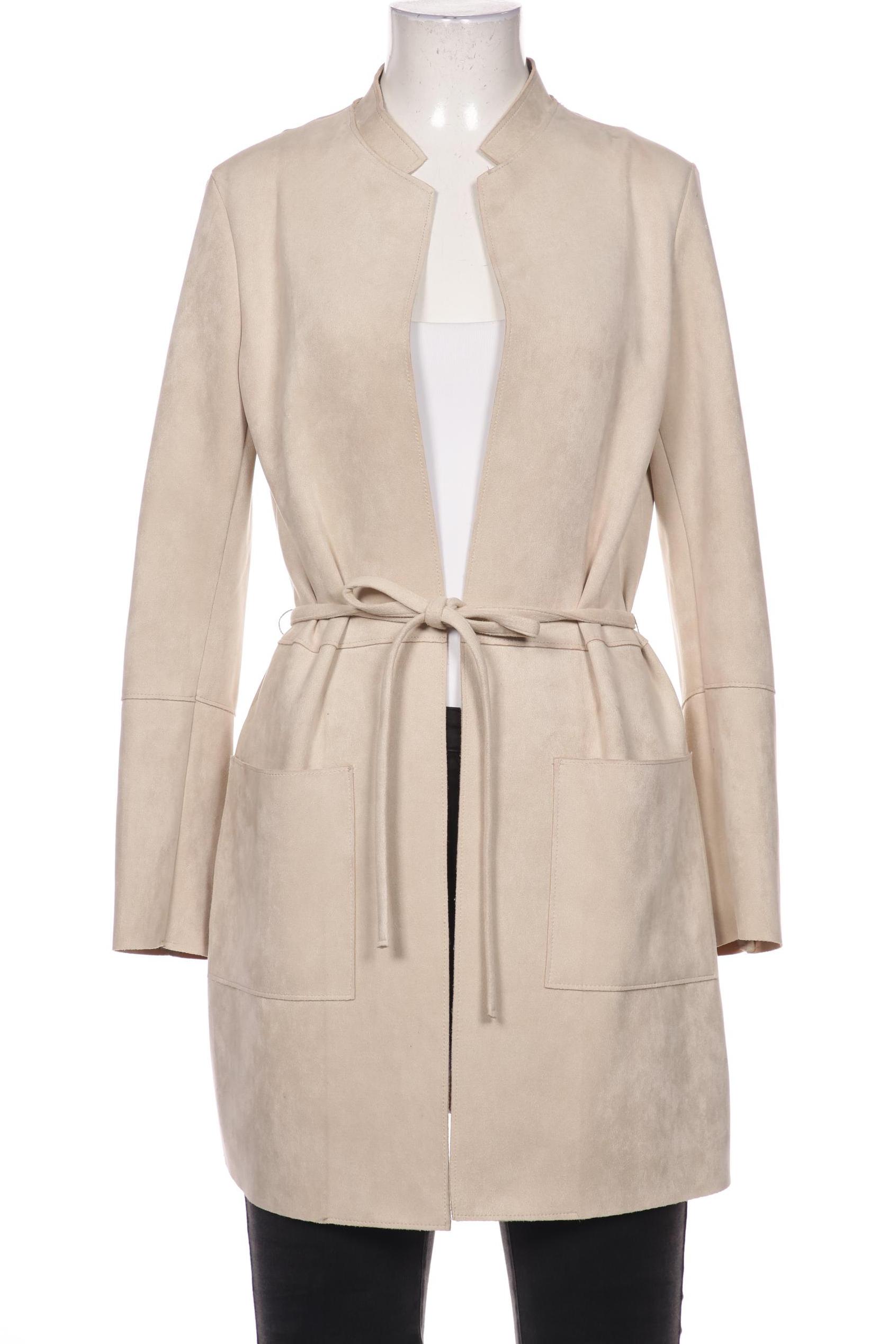 

H&M Damen Mantel, cremeweiß, Gr. 34