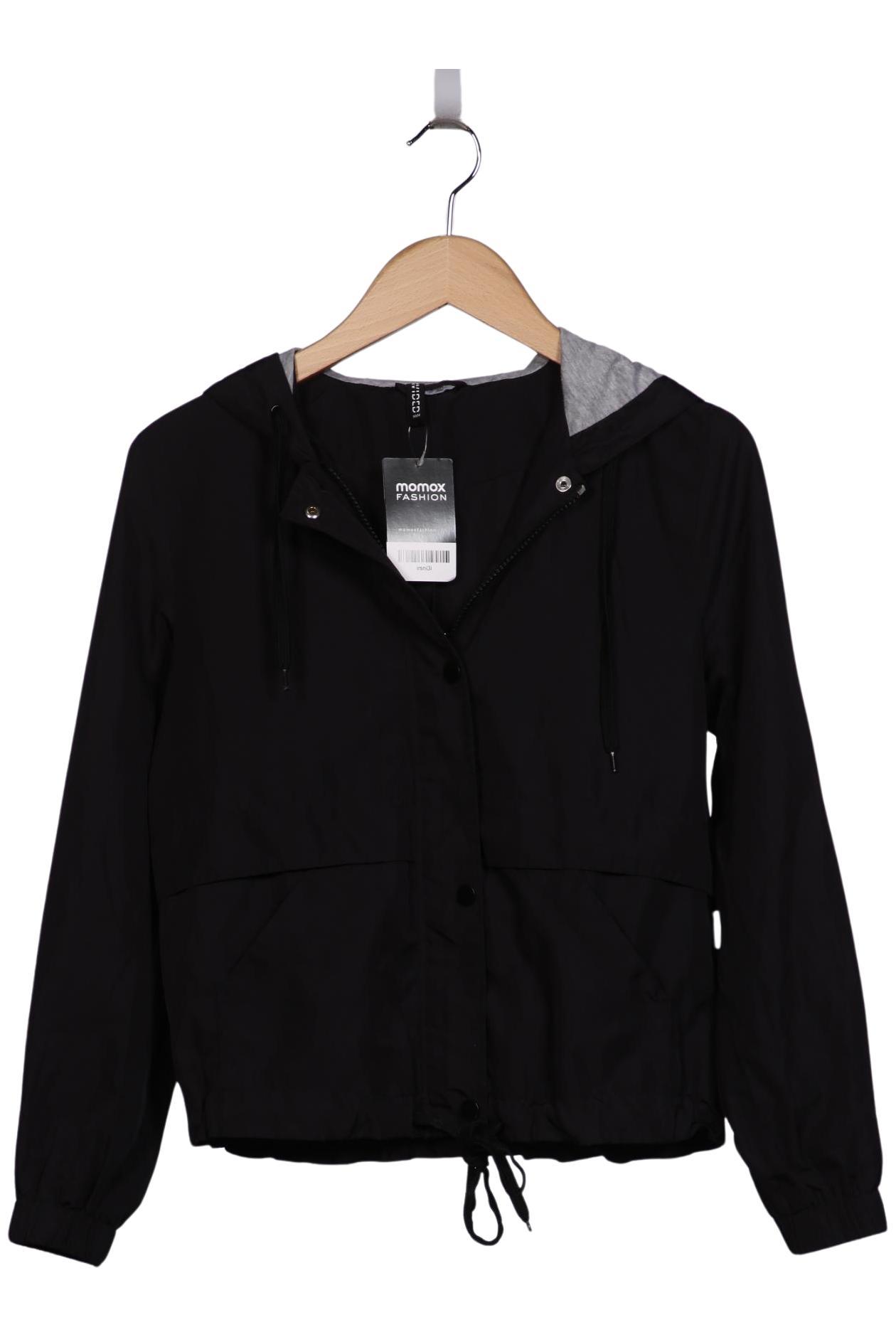 

H&M Damen Jacke, schwarz, Gr. 34