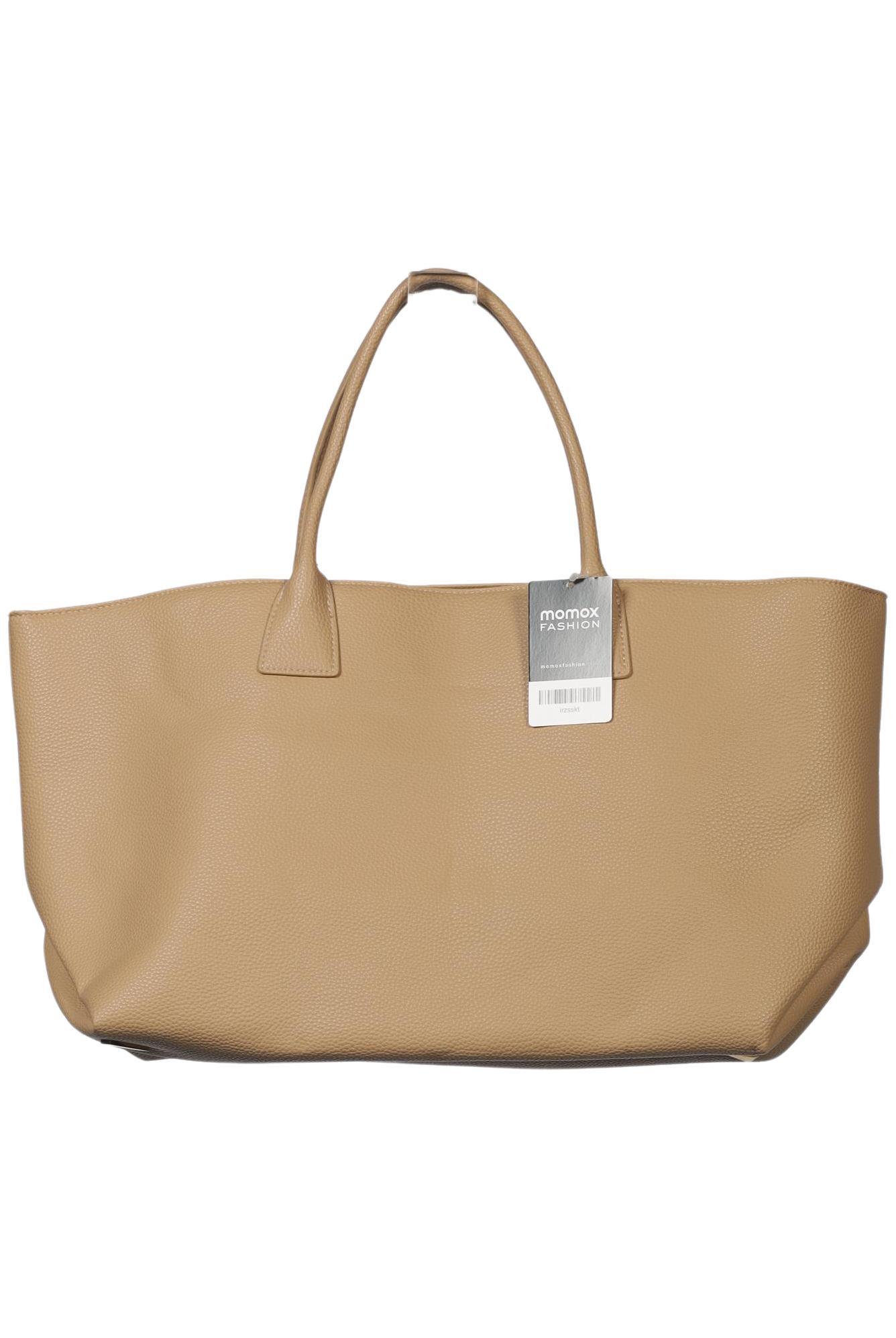 

H&M Damen Handtasche, beige, Gr.