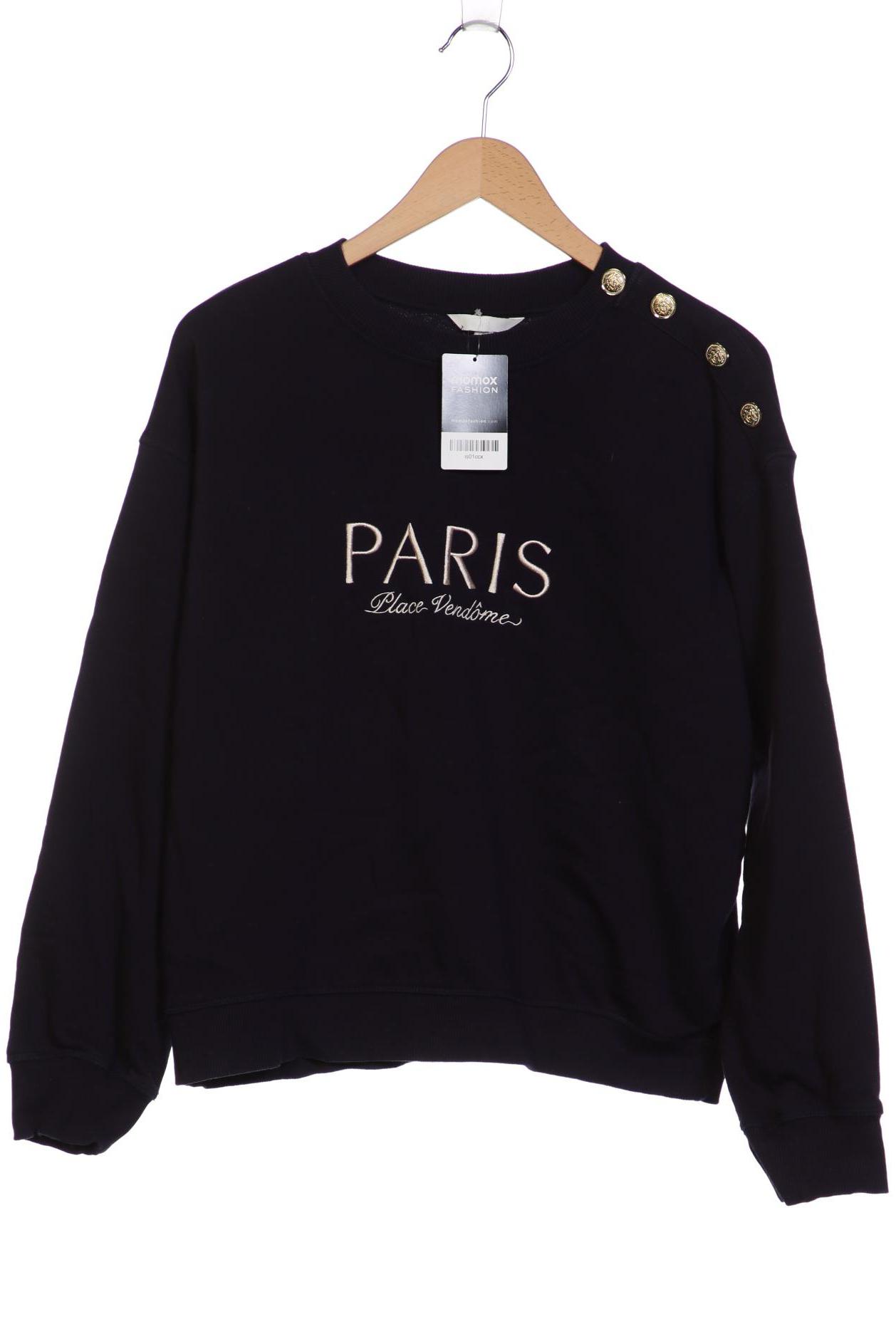 

H&M Damen Sweatshirt, marineblau, Gr. 38