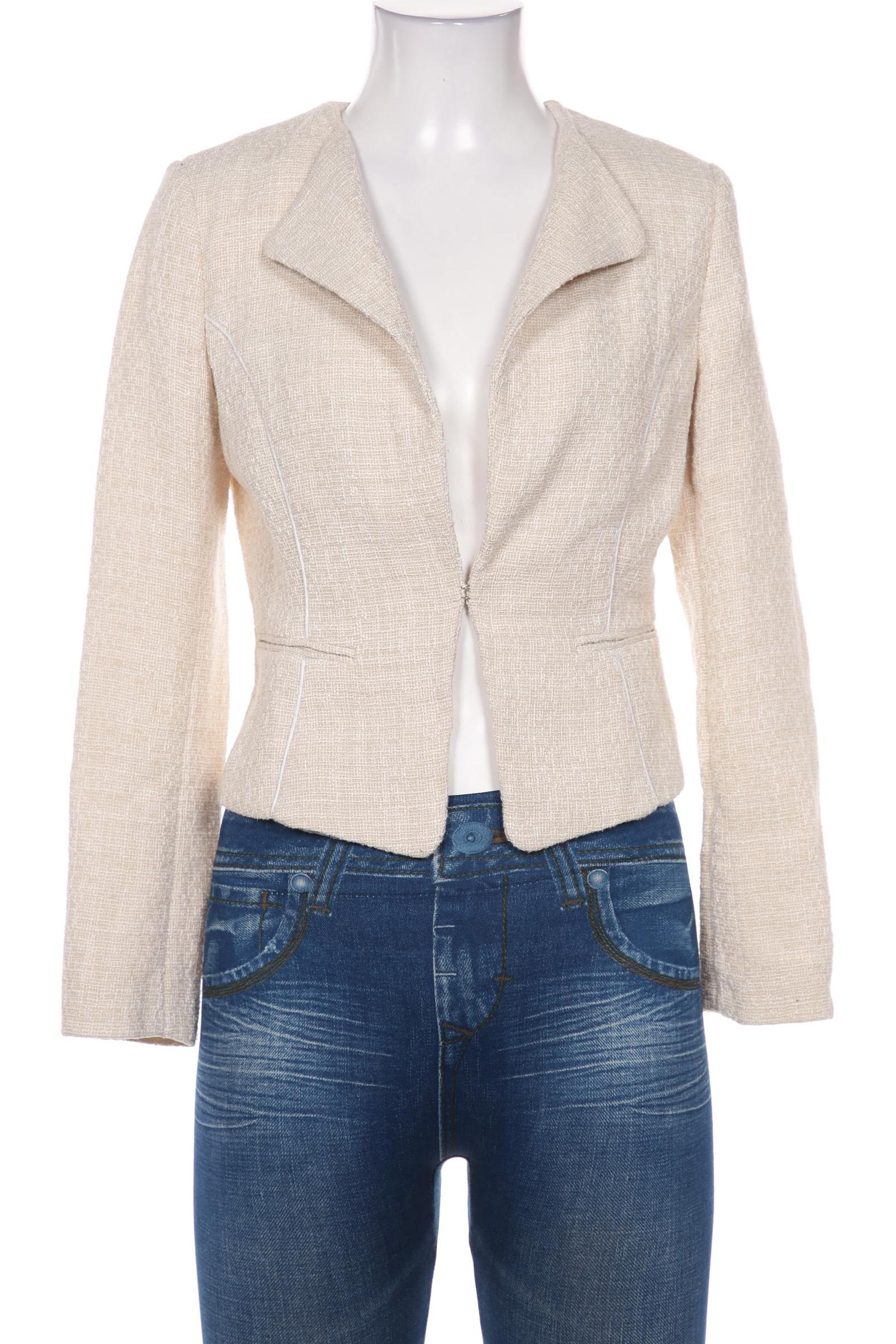 

H&M Damen Blazer, cremeweiß, Gr. 34