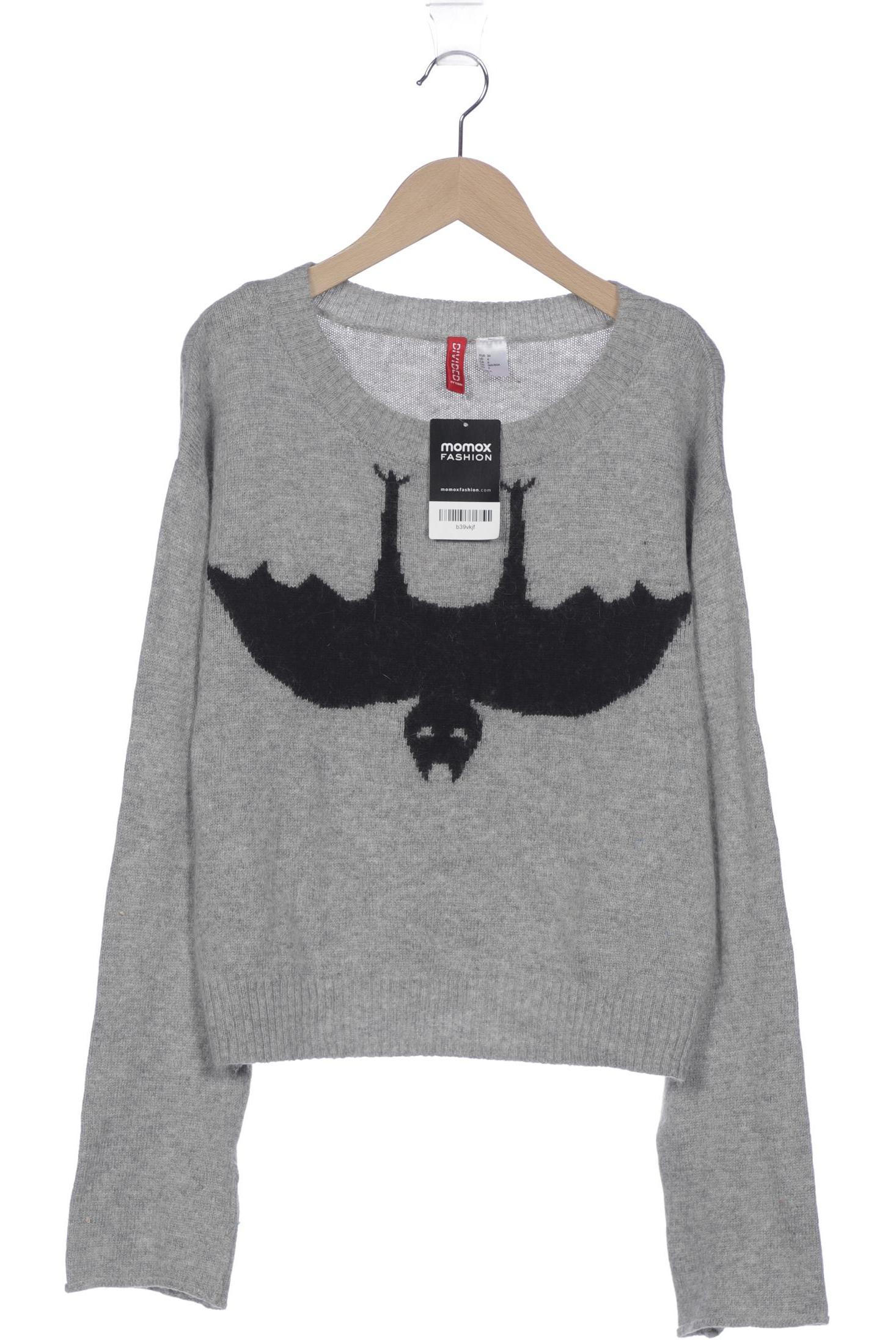 

H&M Damen Pullover, grau, Gr. 36
