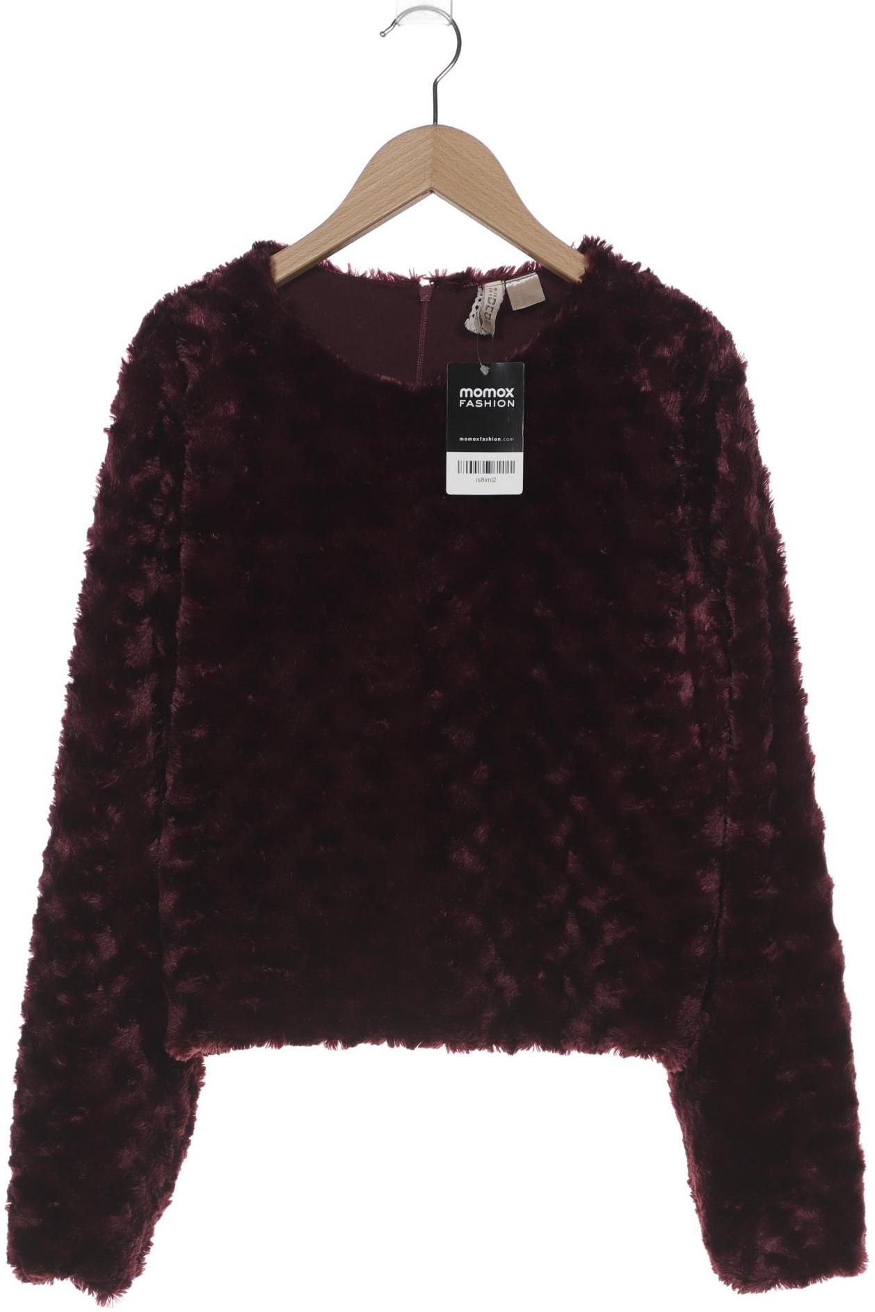 

H&M Damen Sweatshirt, bordeaux, Gr. 38
