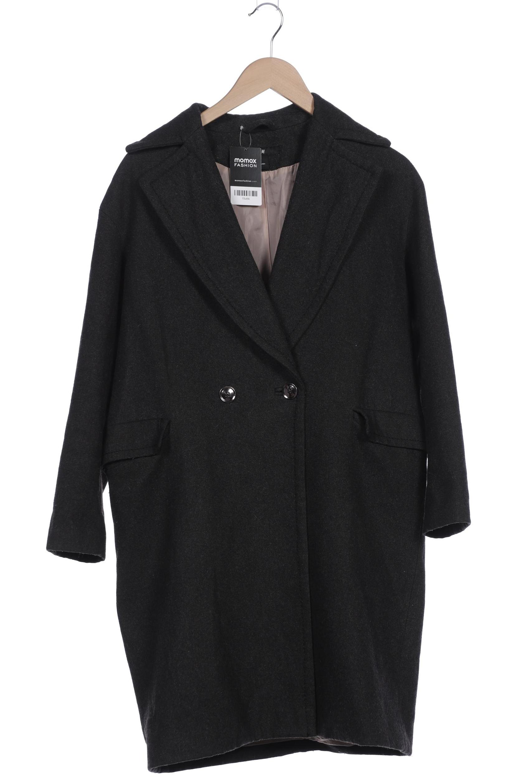 

H&M Damen Mantel, grau, Gr. 34