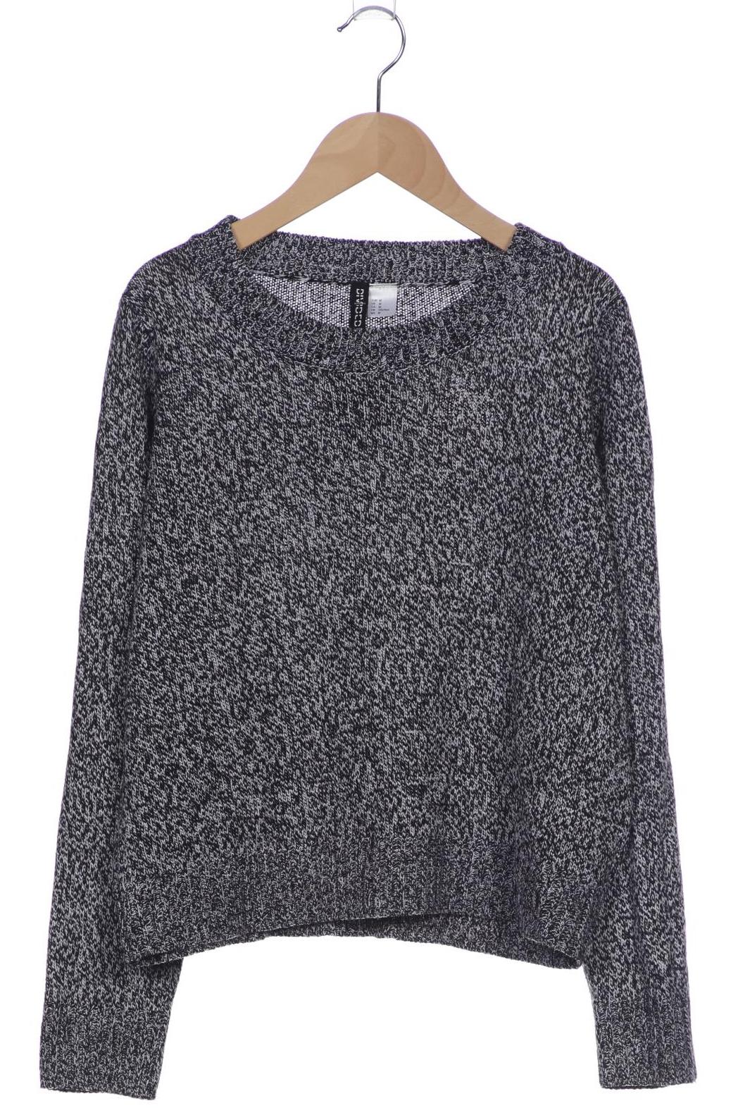 

H&M Damen Pullover, grau, Gr. 38