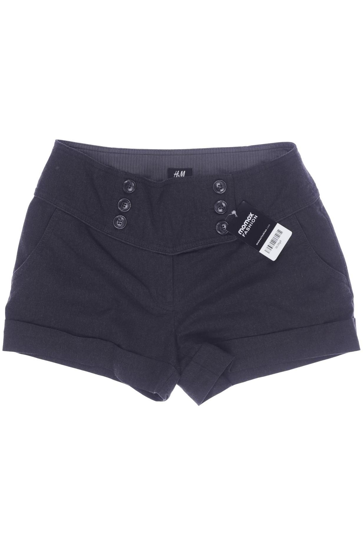 

H&M Damen Shorts, grau, Gr. 38