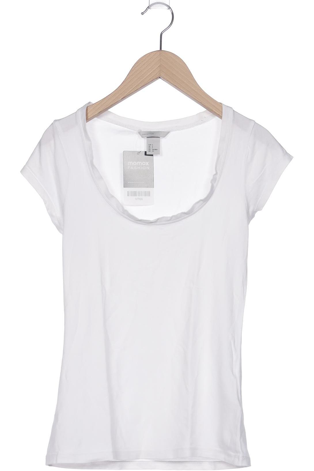 

H&M Damen T-Shirt, weiß, Gr. 36