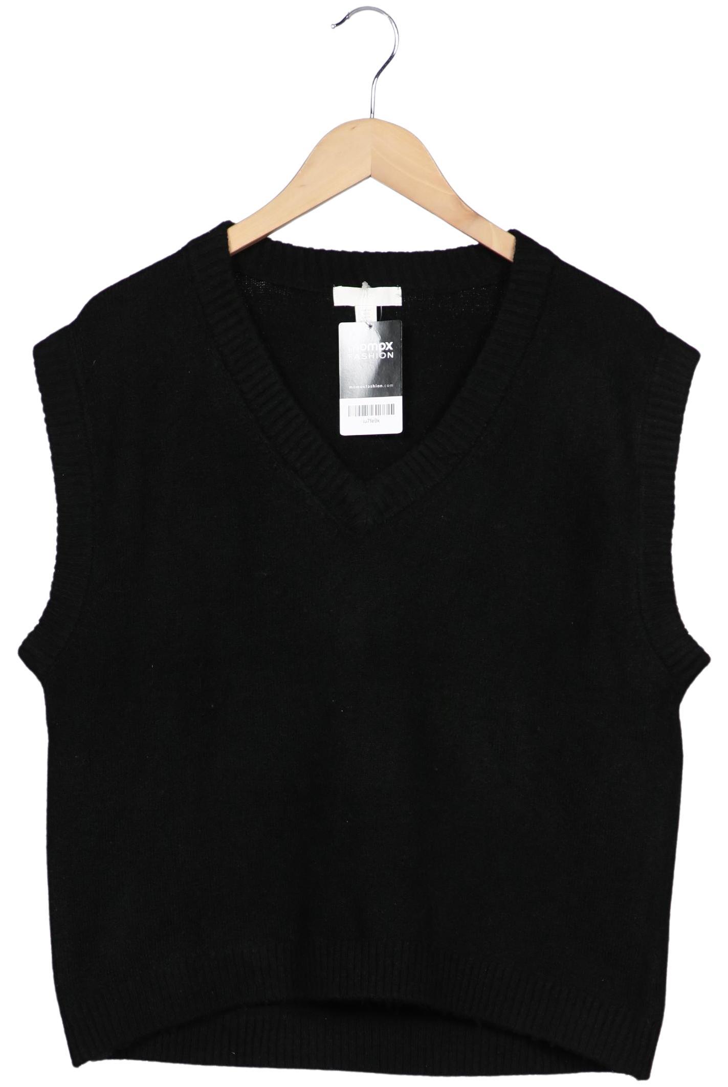 

H&M Damen Pullover, schwarz, Gr. 34