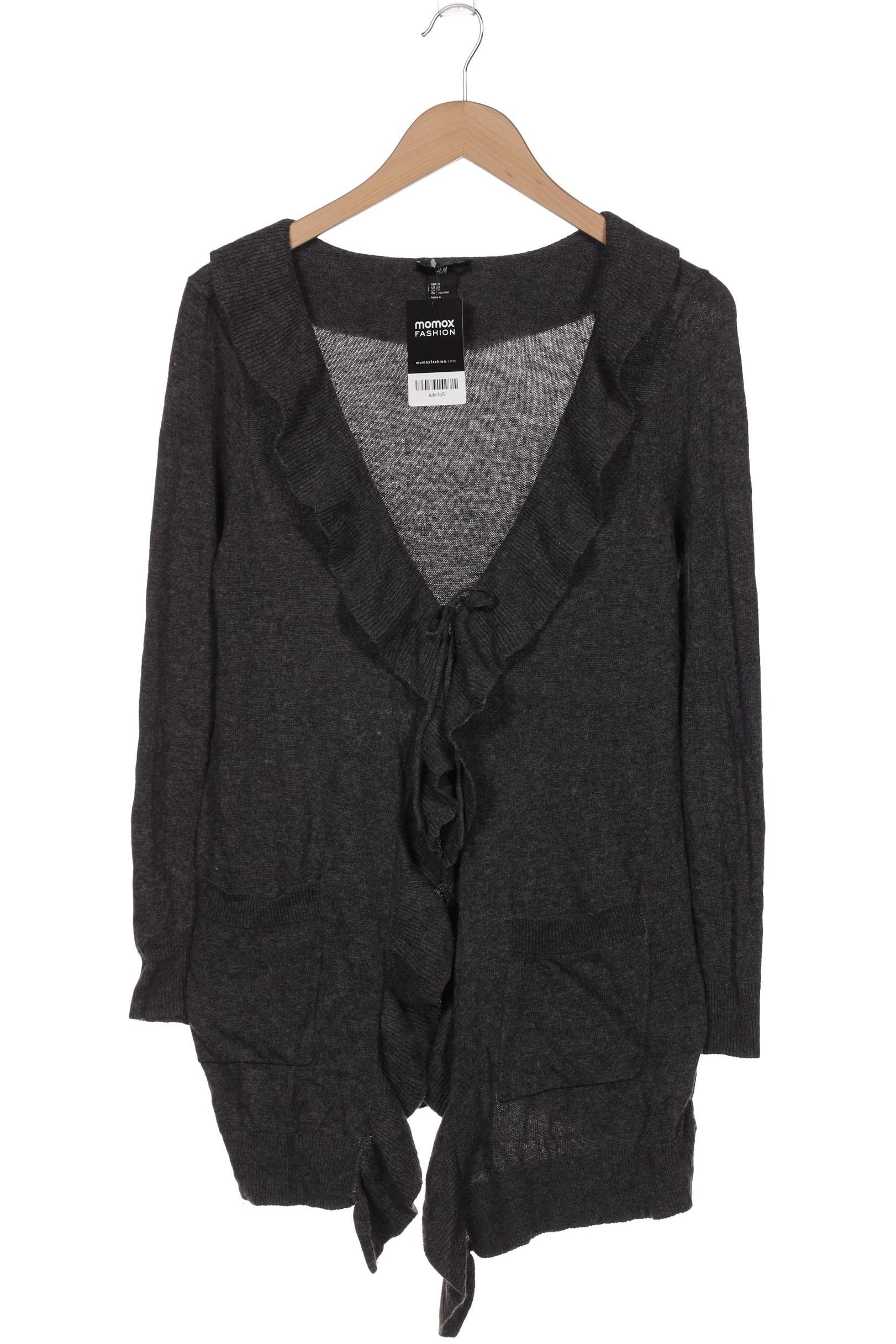 

H&M Damen Strickjacke, grau, Gr. 36