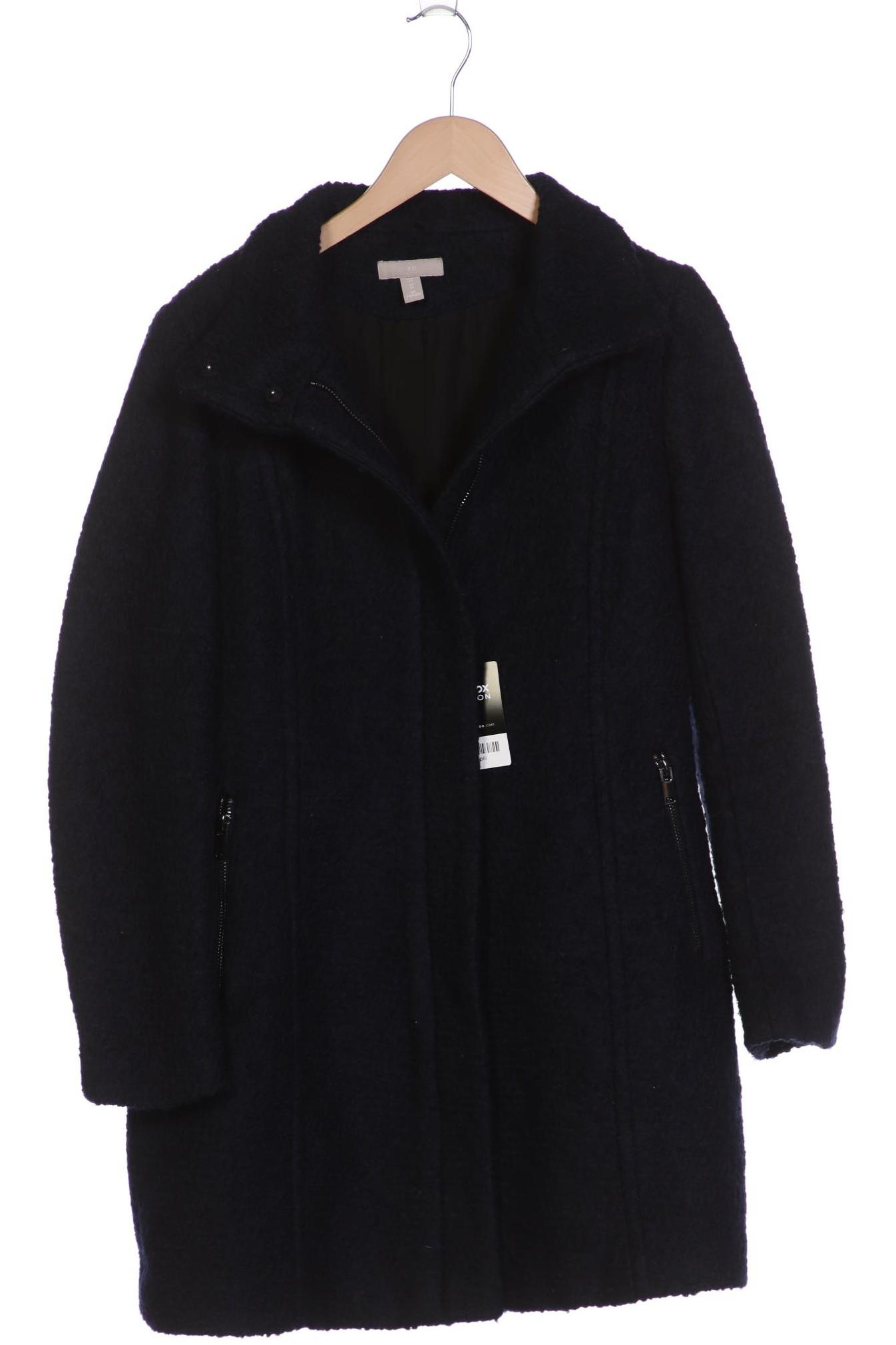 

H&M Damen Mantel, marineblau, Gr. 44