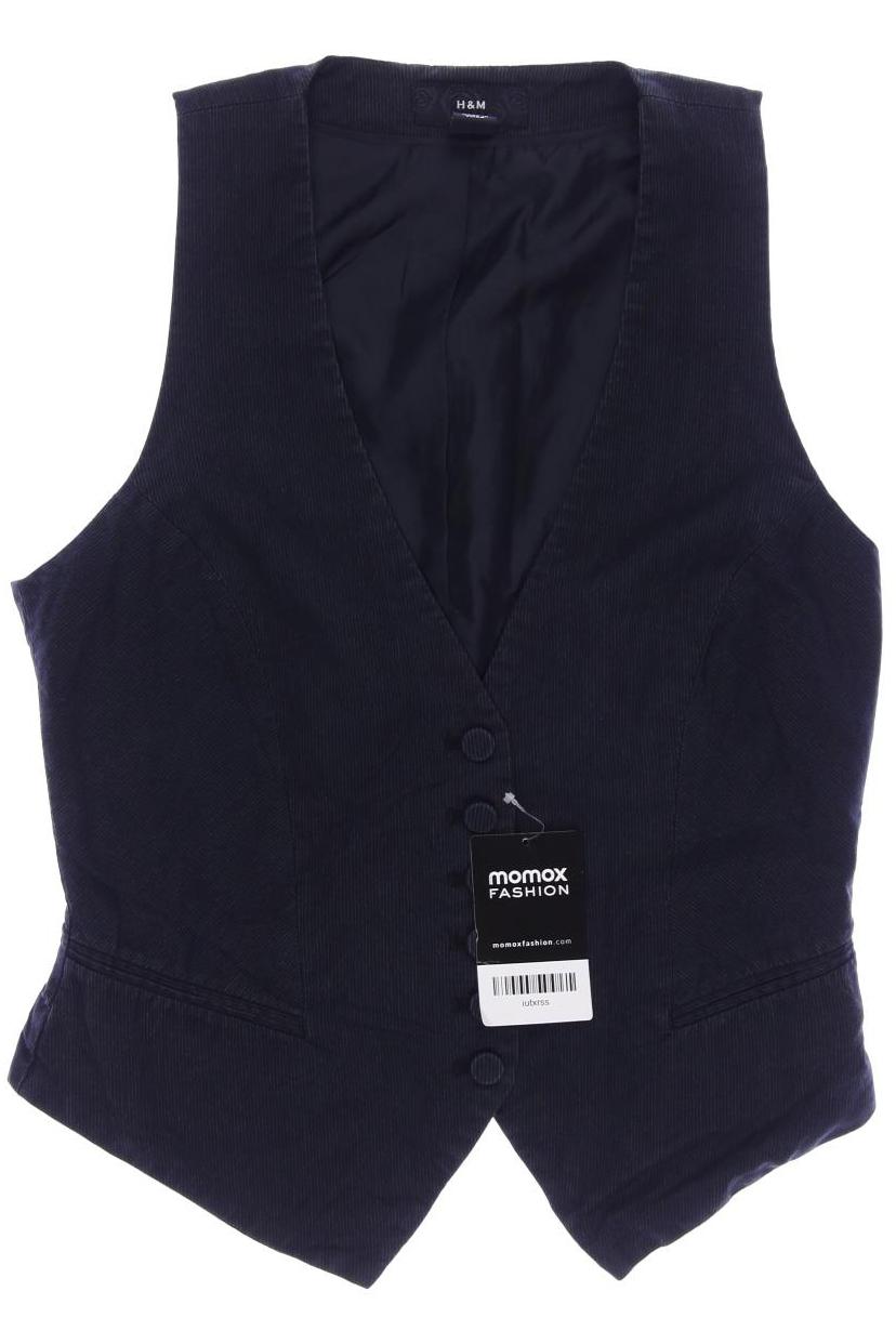 

H&M Damen Weste, schwarz