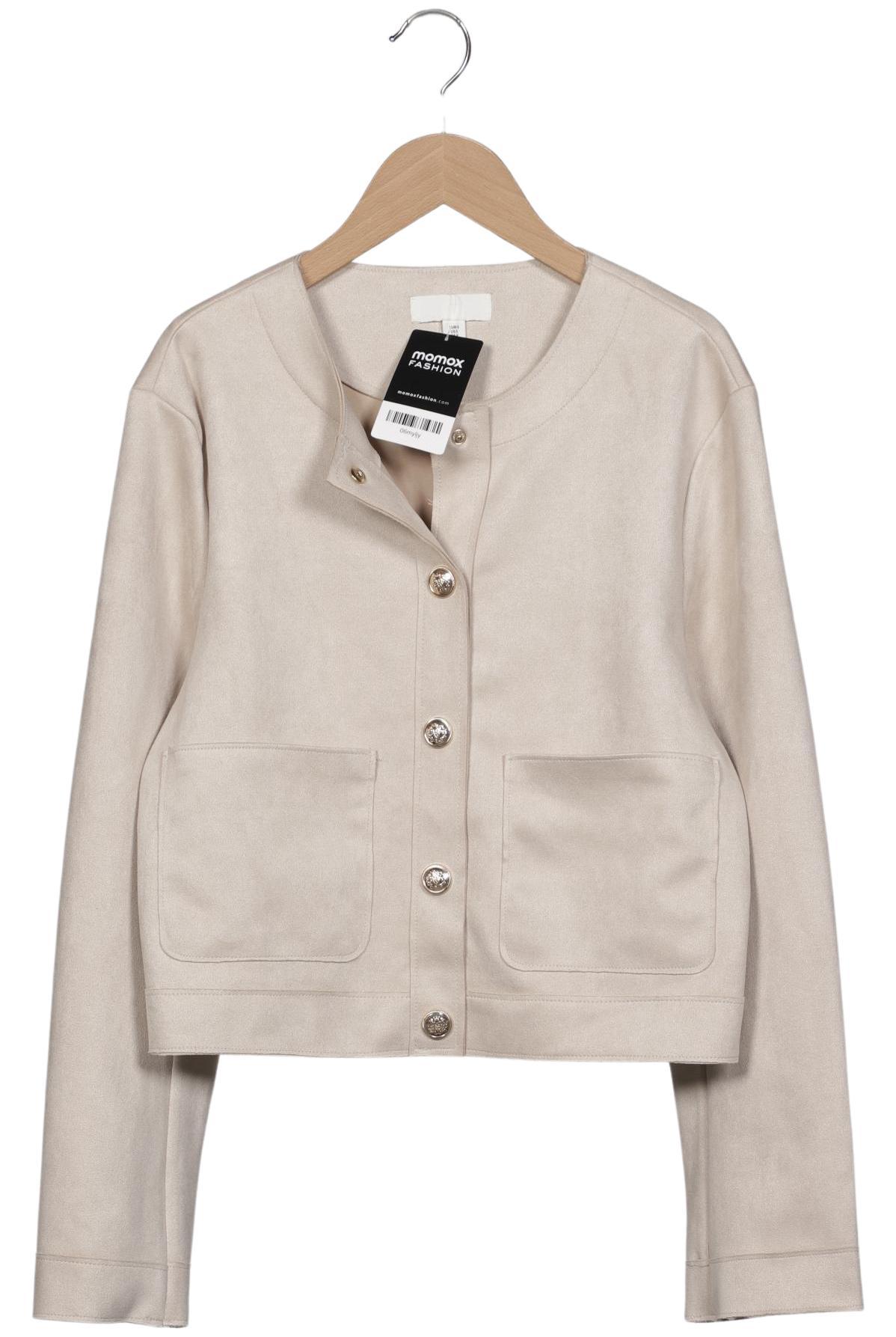 

H&M Damen Jacke, beige, Gr. 36