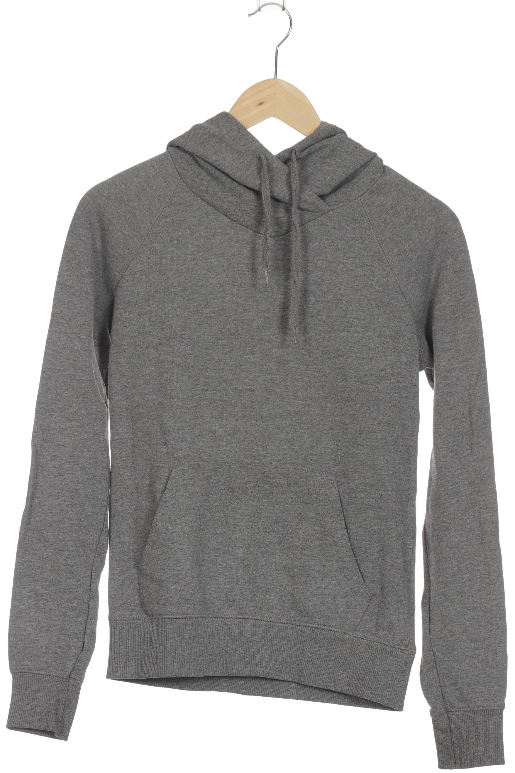 

H&M Damen Kapuzenpullover, grau, Gr. 36