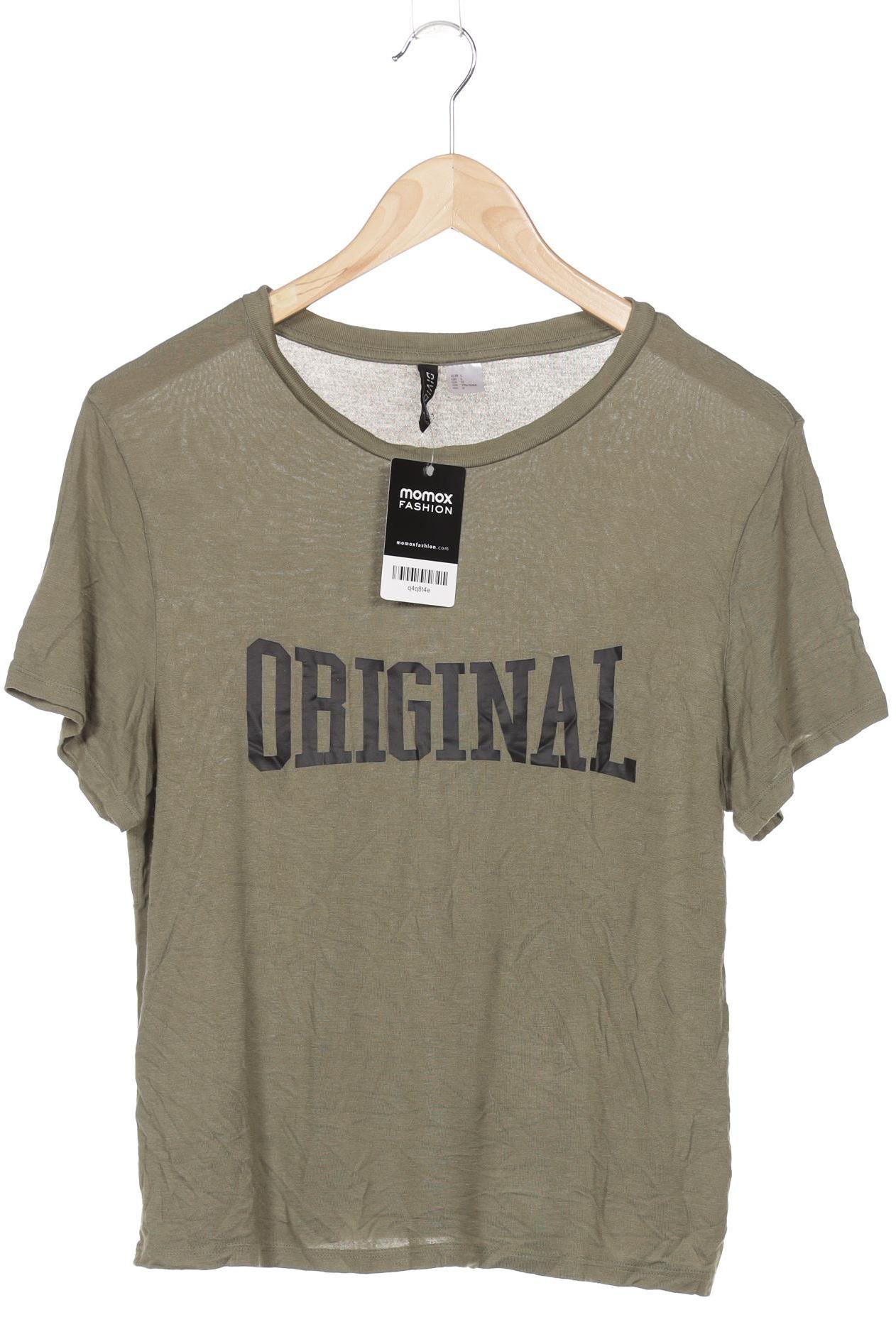 

H&M Damen T-Shirt, grün, Gr. 42