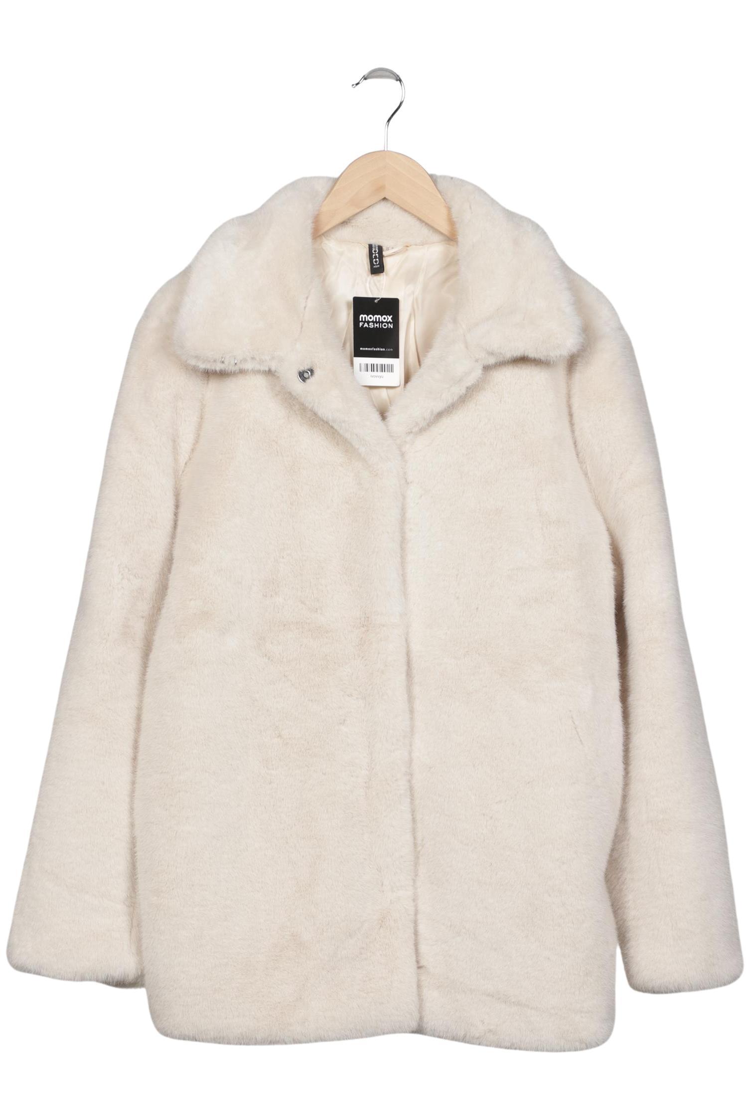 

H&M Damen Jacke, cremeweiß, Gr. 38