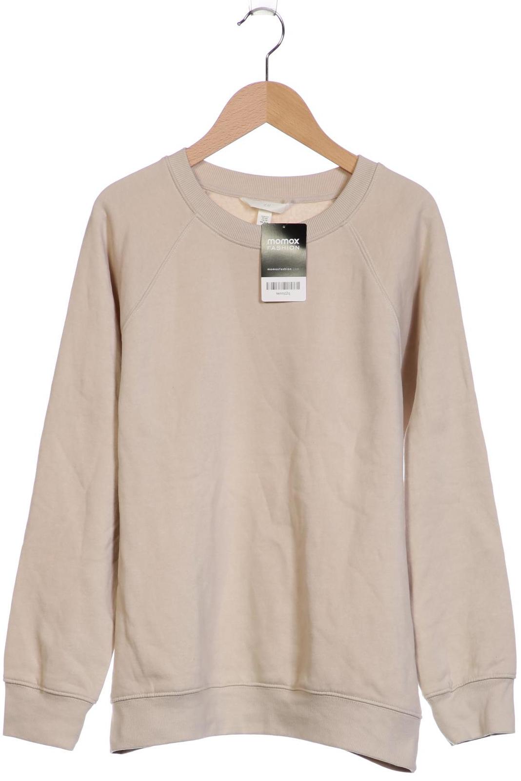

H&M Damen Sweatshirt, beige, Gr. 34