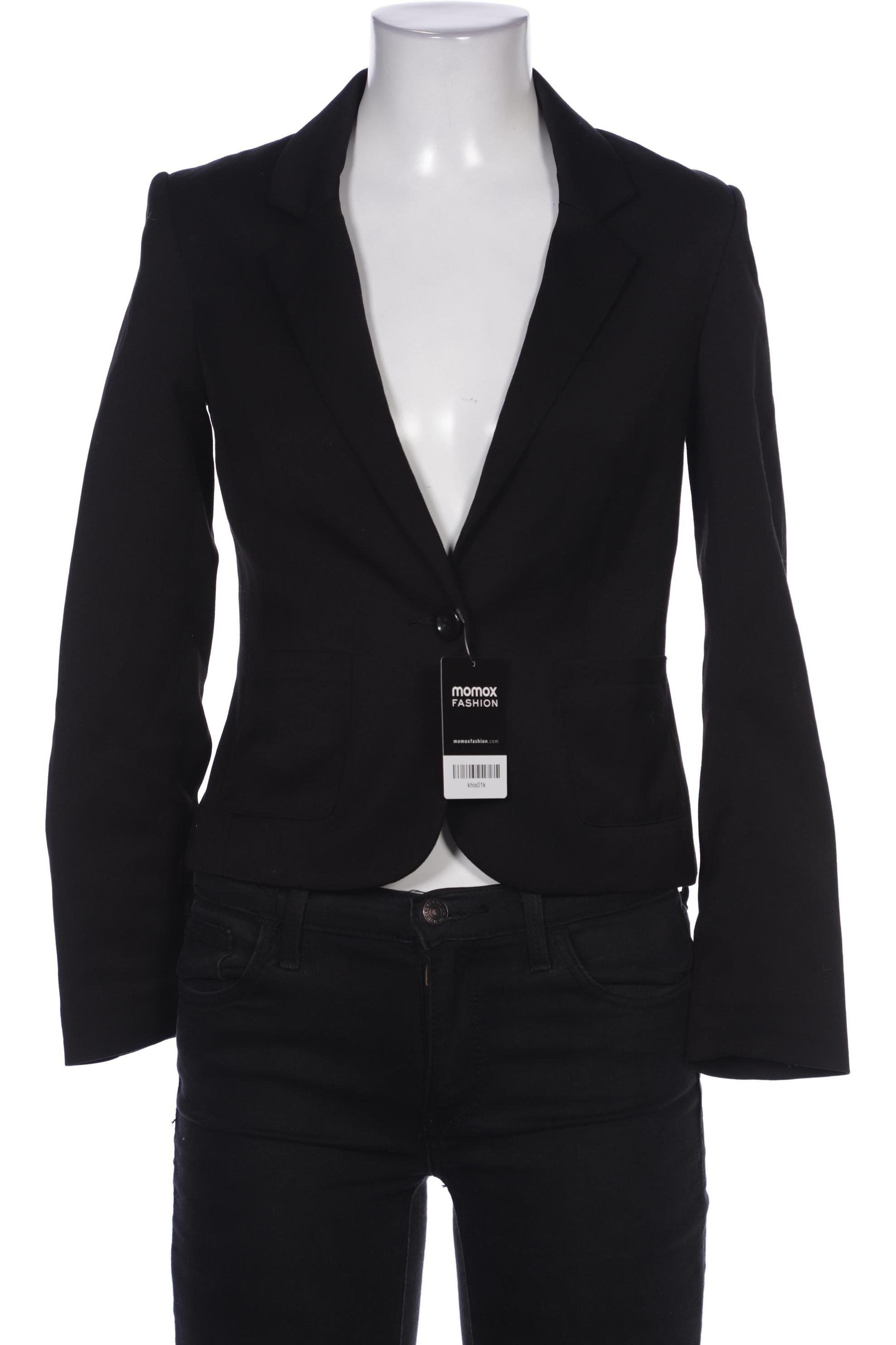 

H&M Damen Blazer, schwarz, Gr. 34