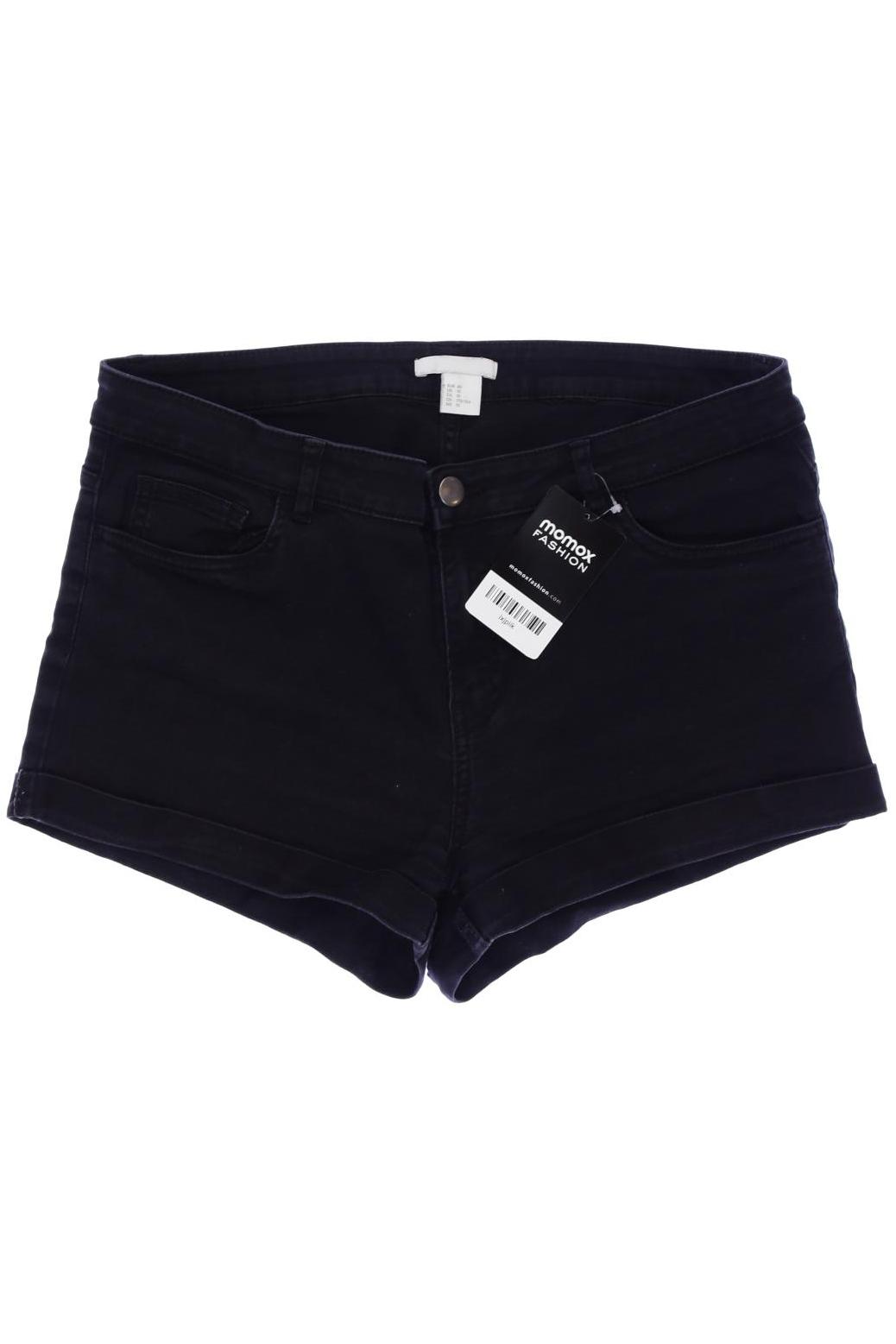 

H&M Damen Shorts, schwarz, Gr. 40