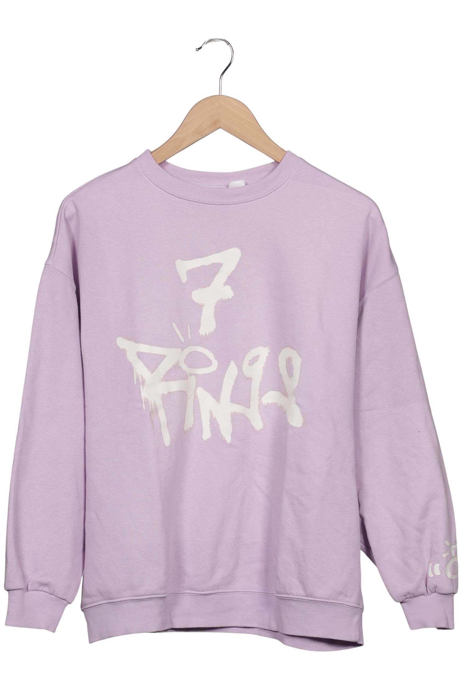 

H&M Damen Sweatshirt, flieder, Gr. 36