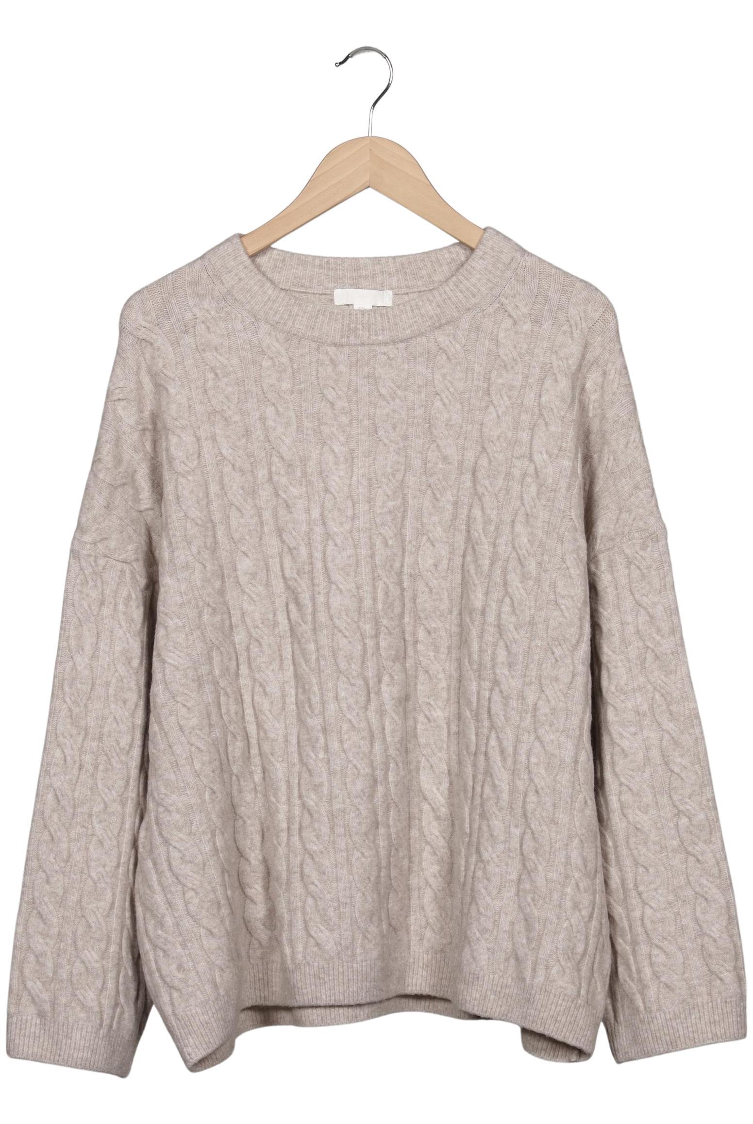 

H&M Damen Pullover, beige, Gr. 42