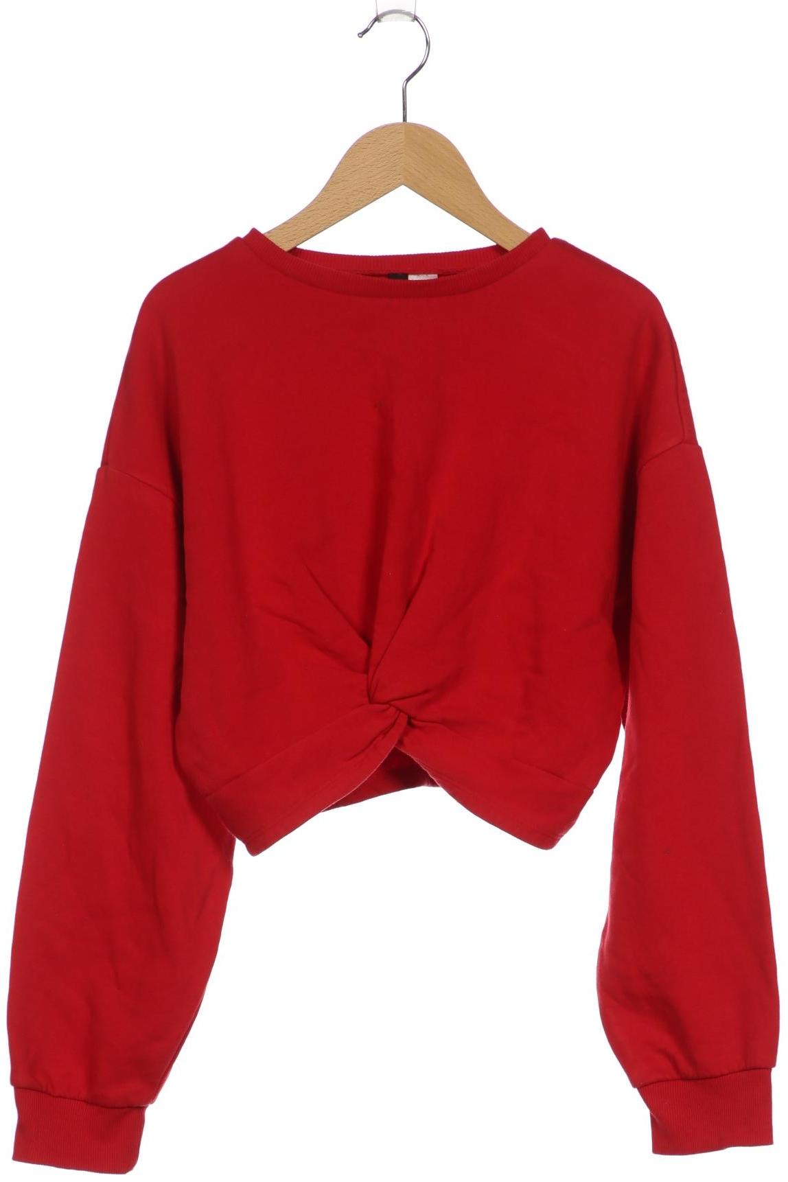 

H&M Damen Sweatshirt, rot, Gr. 36