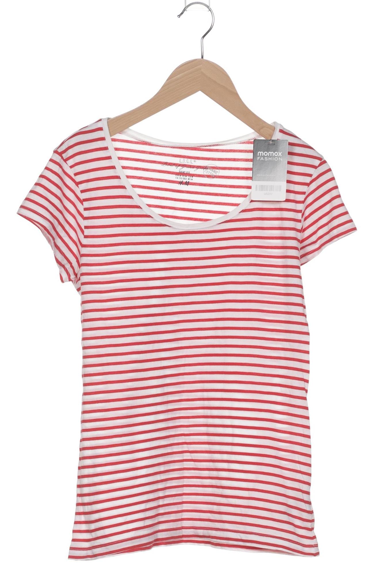 

H&M Damen T-Shirt, rot, Gr. 38