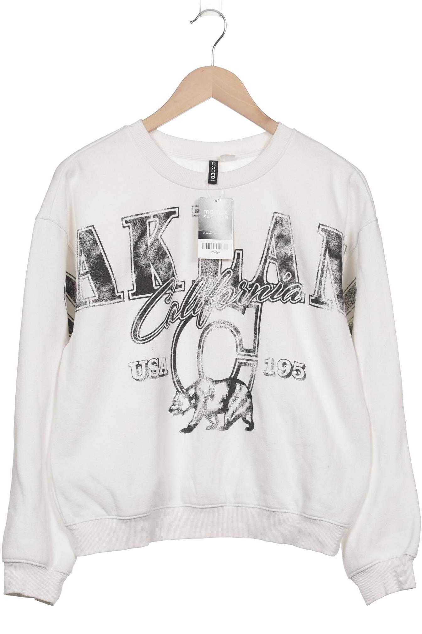 

H&M Damen Sweatshirt, weiß, Gr. 36