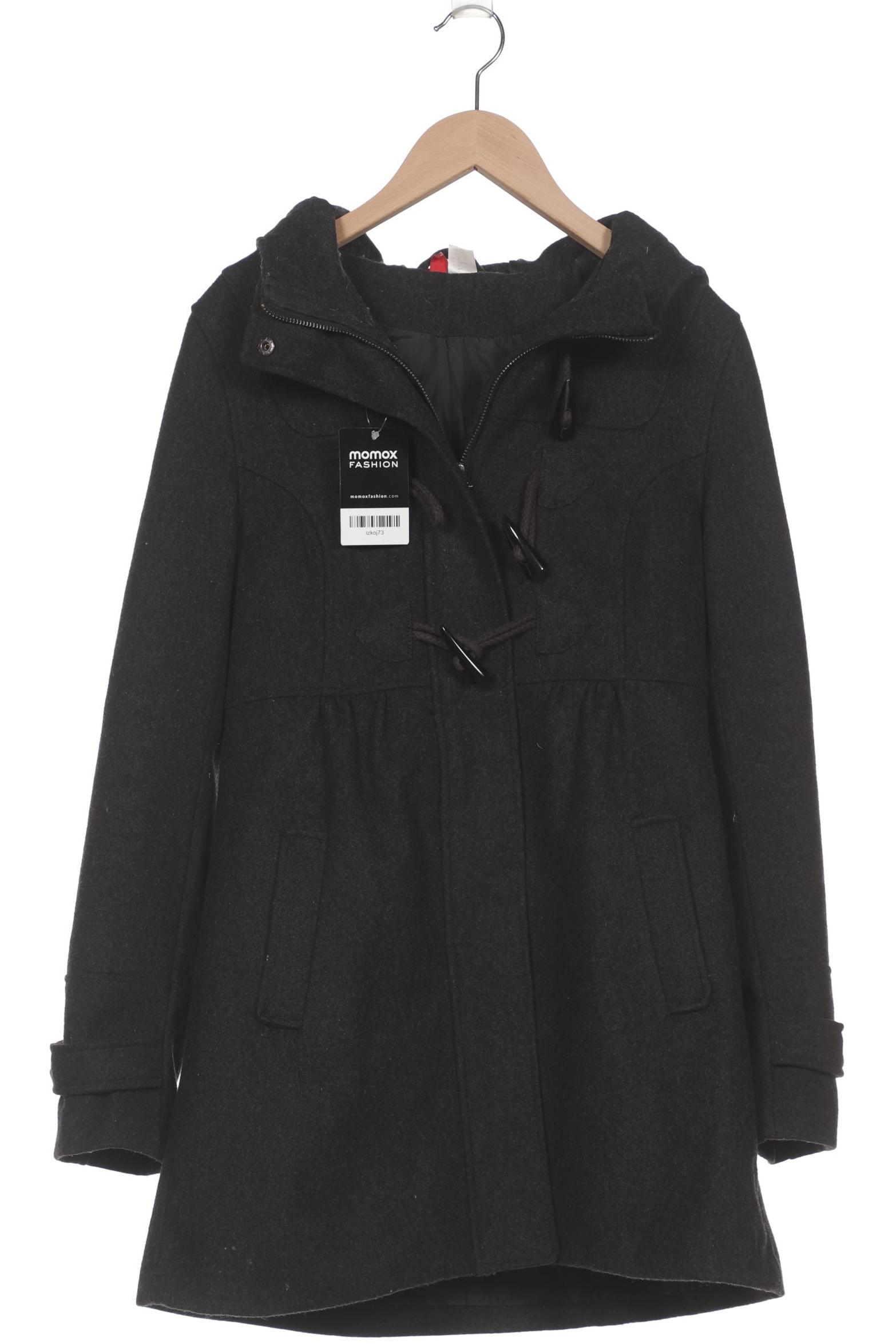 

H&M Damen Mantel, schwarz, Gr. 38