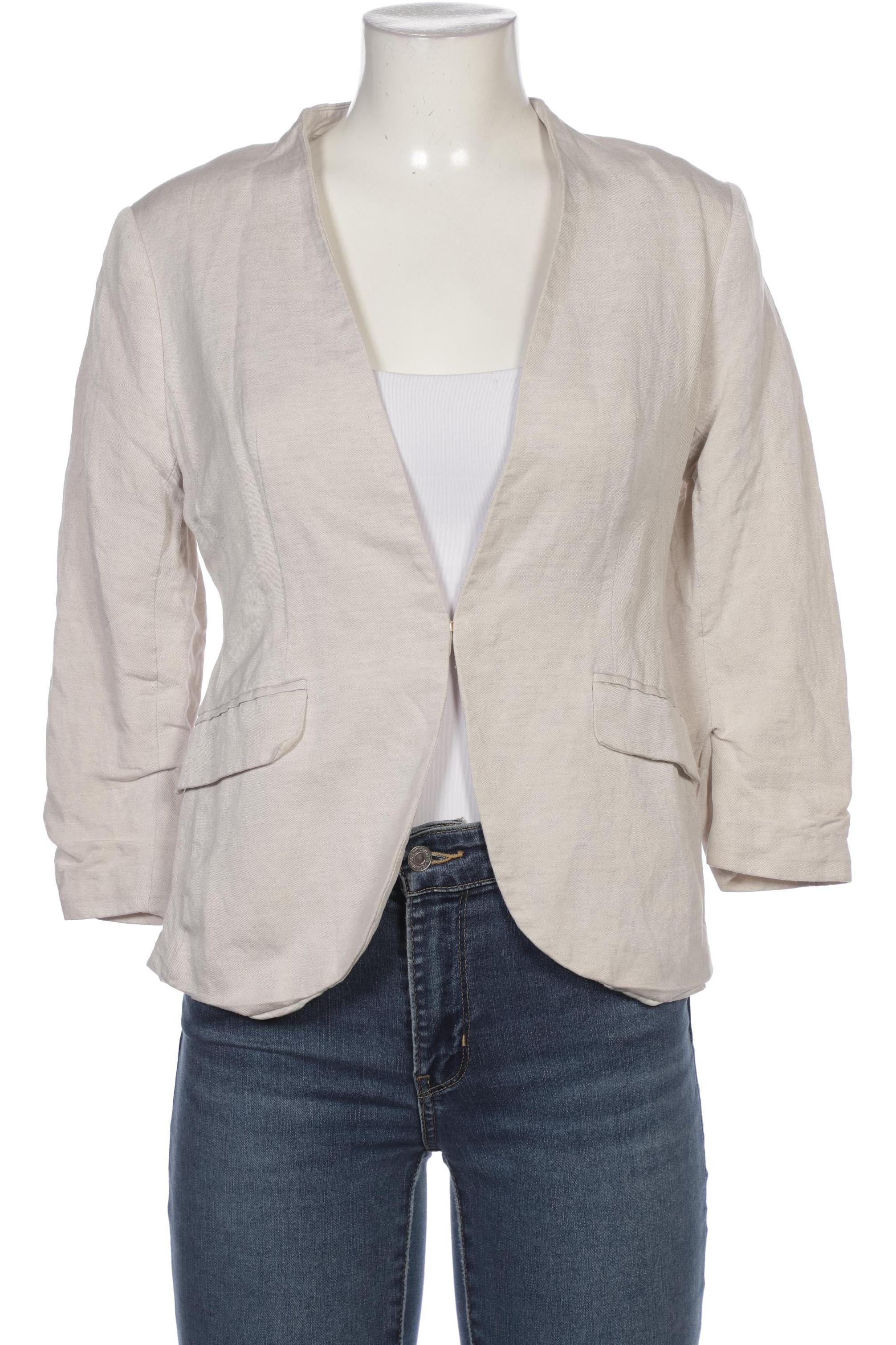 

H&M Damen Blazer, cremeweiß