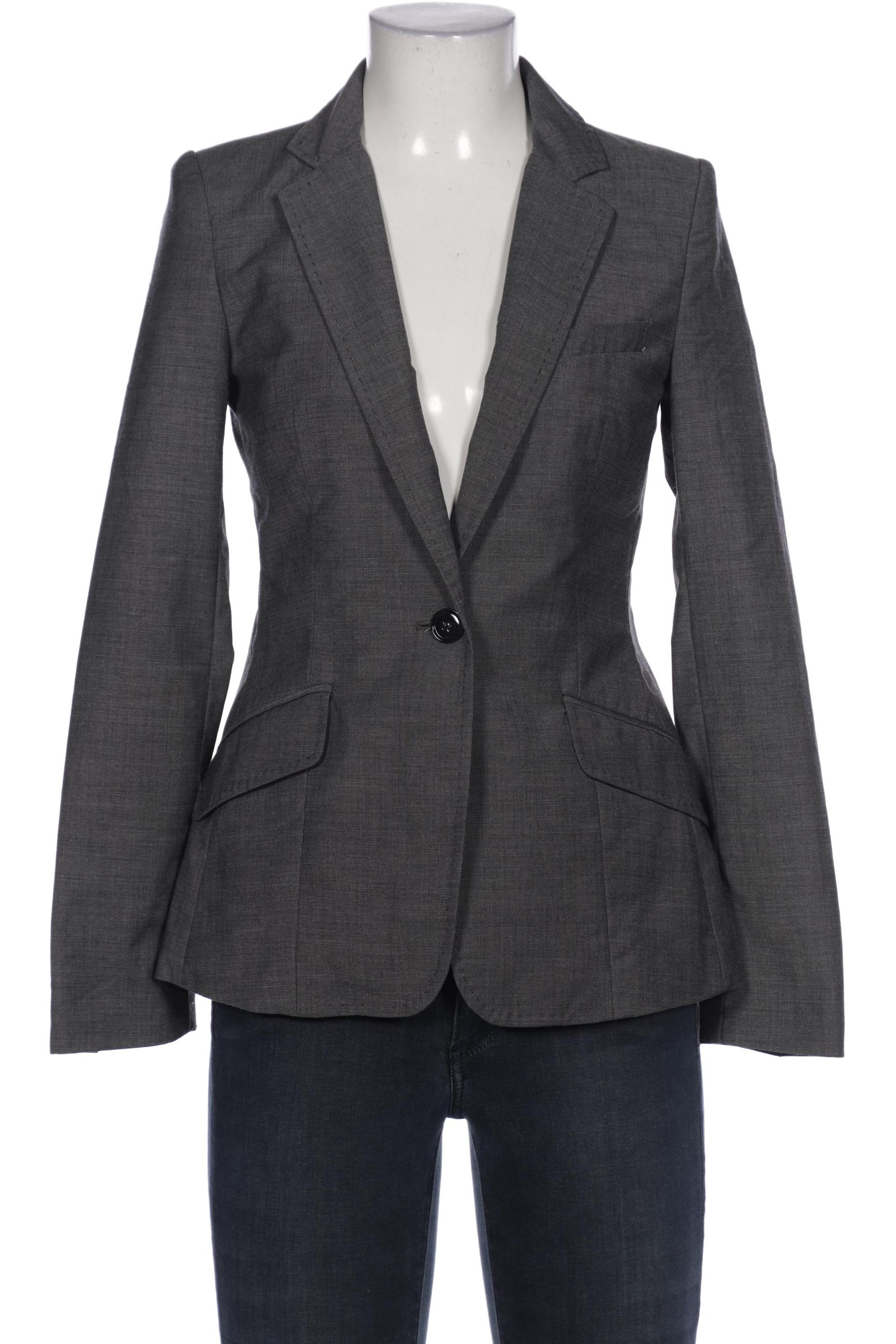 

H&M Damen Blazer, grau, Gr. 34
