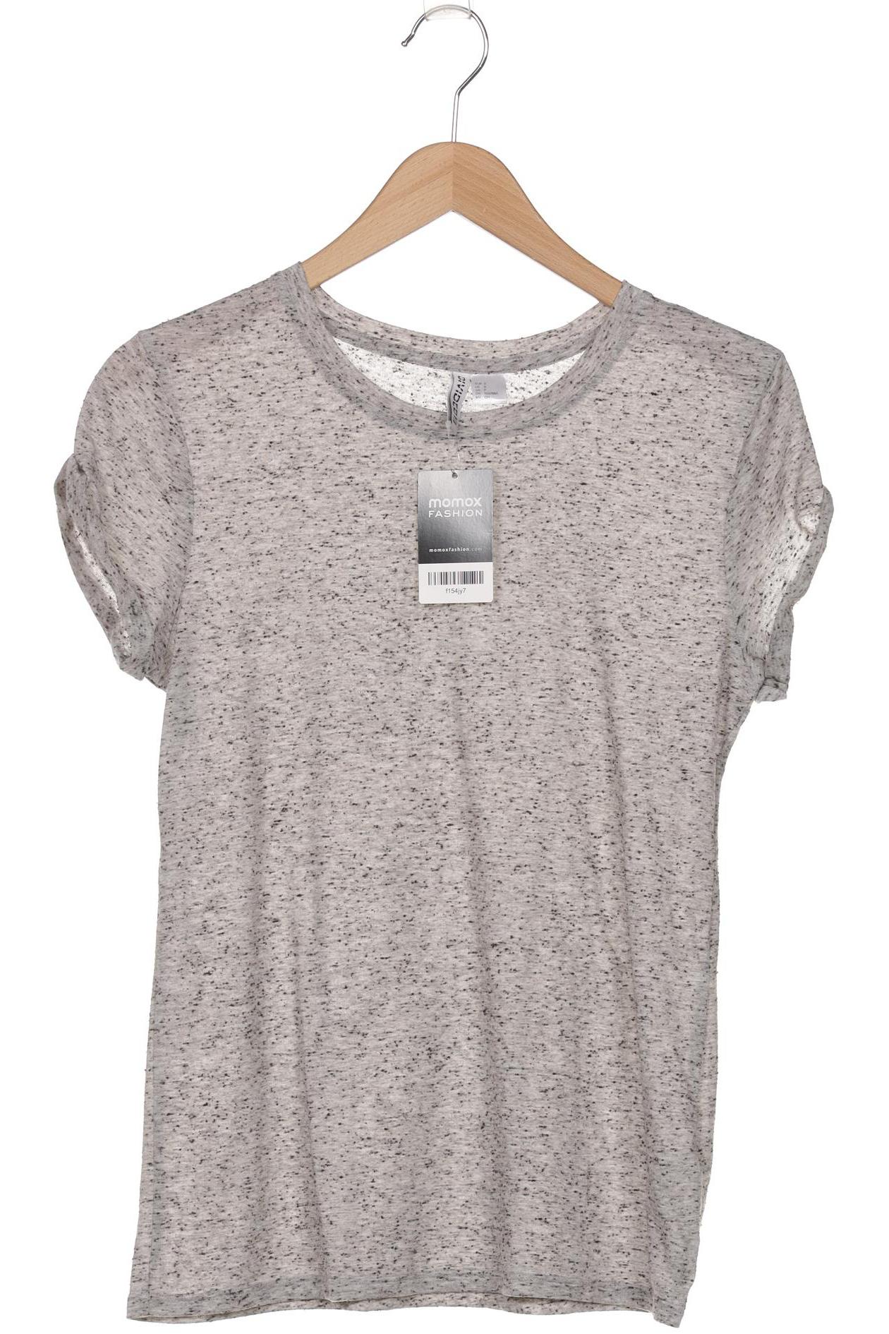

H&M Damen T-Shirt, grau, Gr. 36